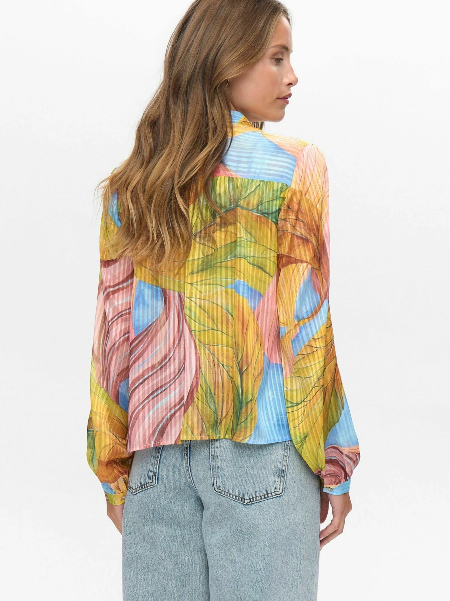 nümph Langarmhemd »Nümph Shirt NUKAYA«