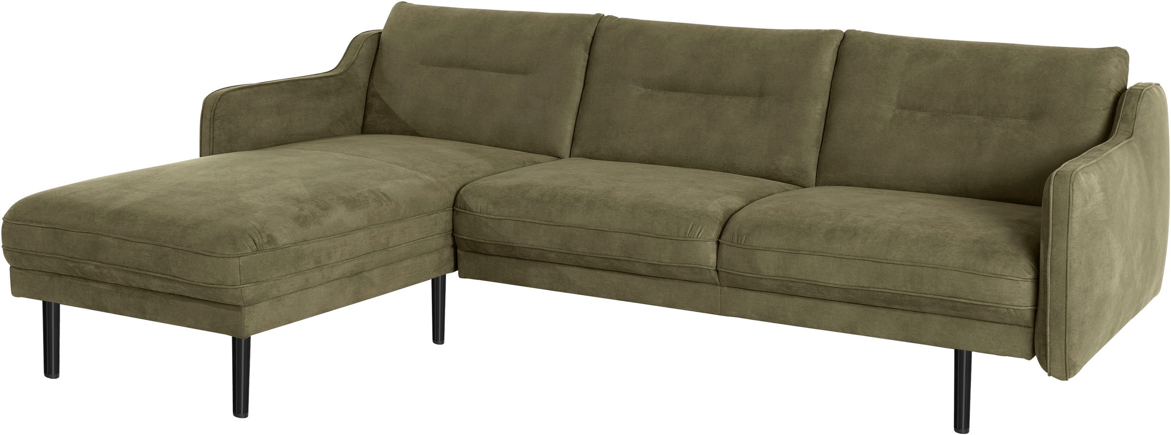OTTO home Ecksofa "Nordfyn L-Form" edles Design in 3 Bezugsqualitäten