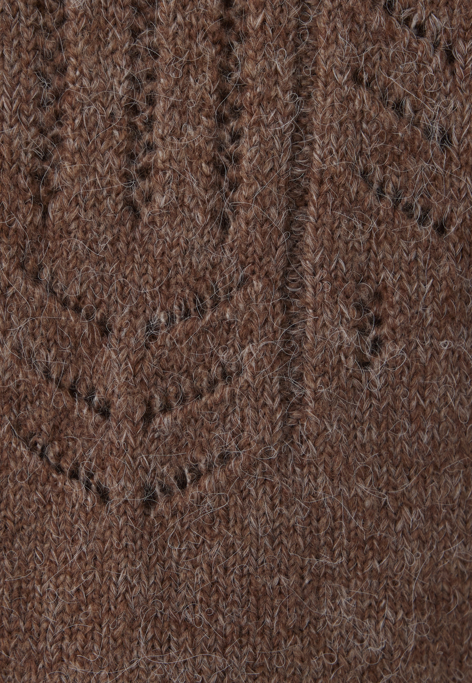Mavi Rundhalspullover »CREW NECK SWEATER« Pullover Strukturiert