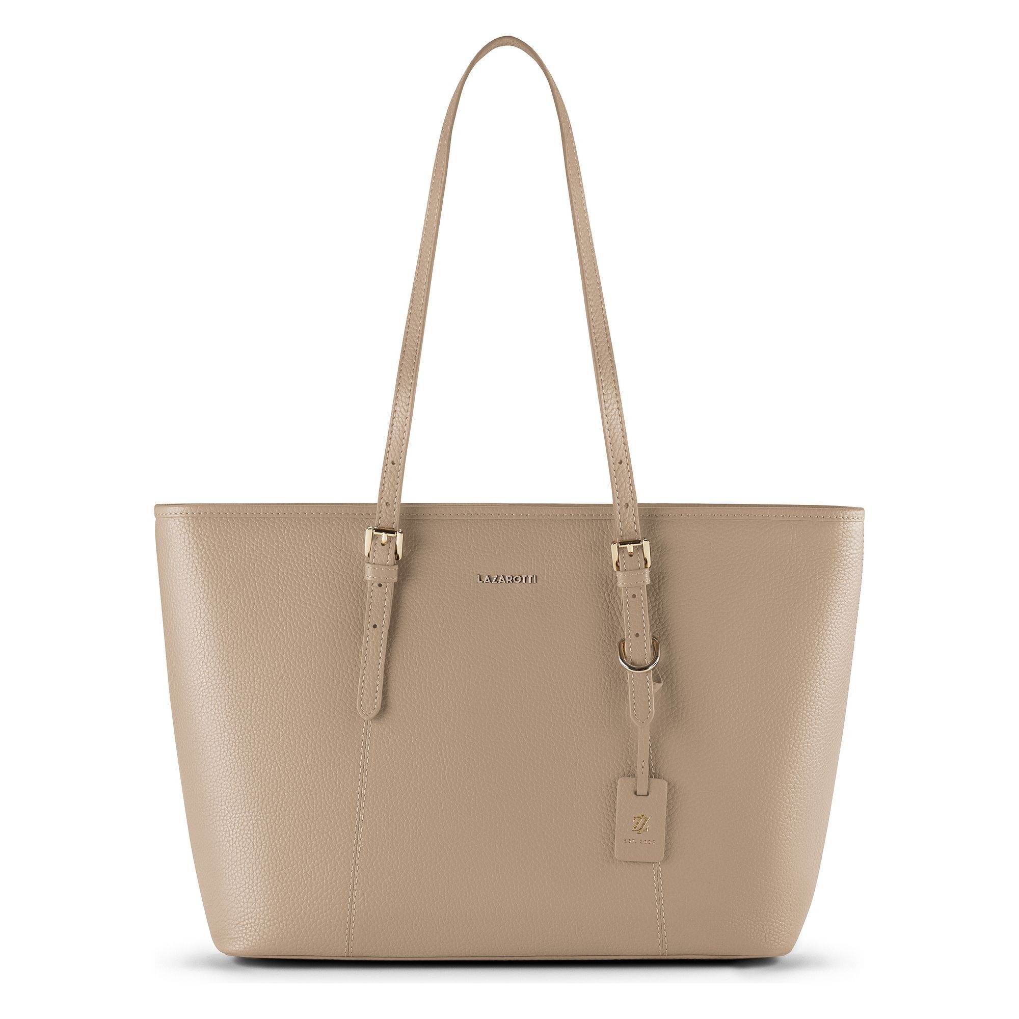 Lazarotti Shopper »Bologna Leather XL Shopper Tasche Leder 35 cm«