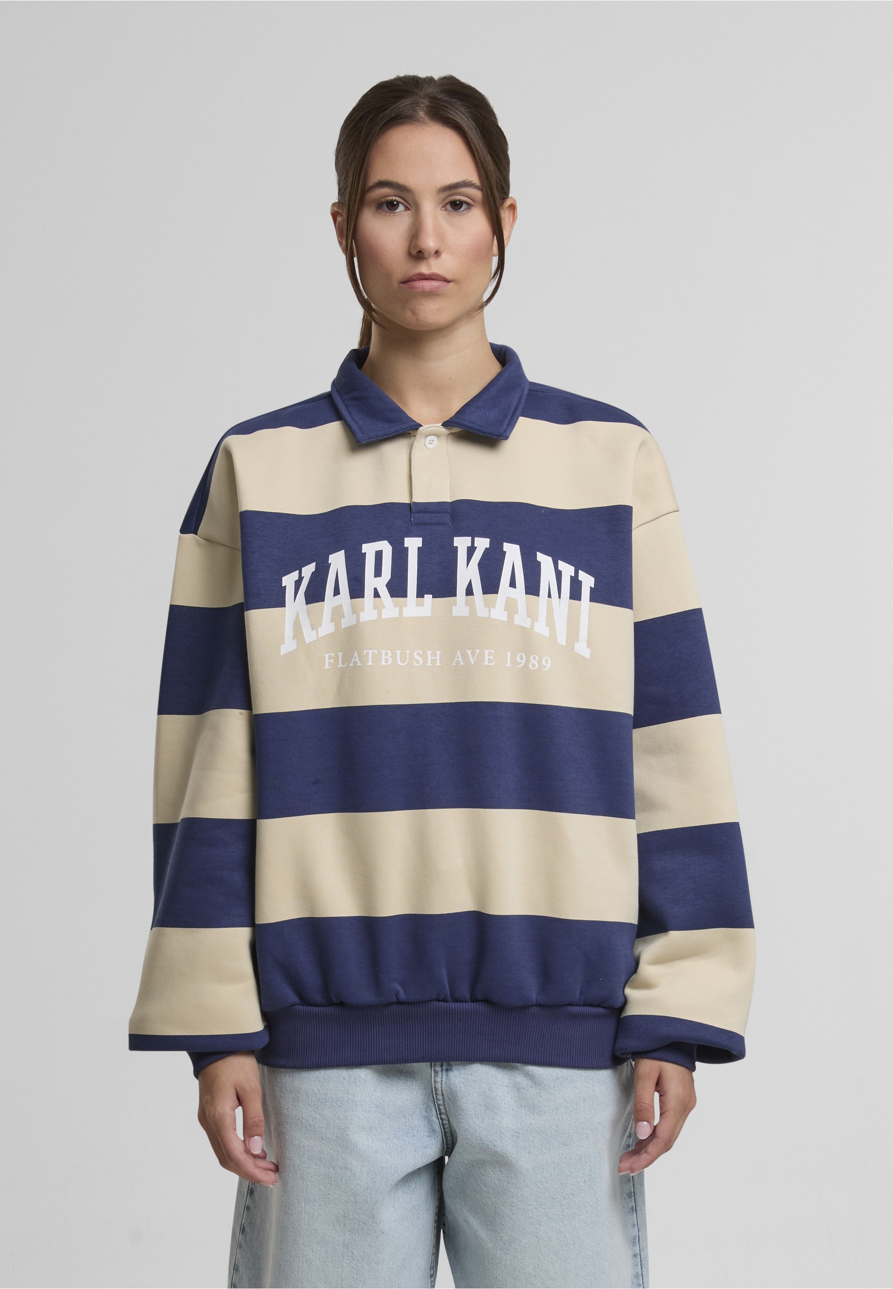 Karl Kani Langarmshirt »Karl Kani Heritage Stripe Oversized Rugby Shirt« 1