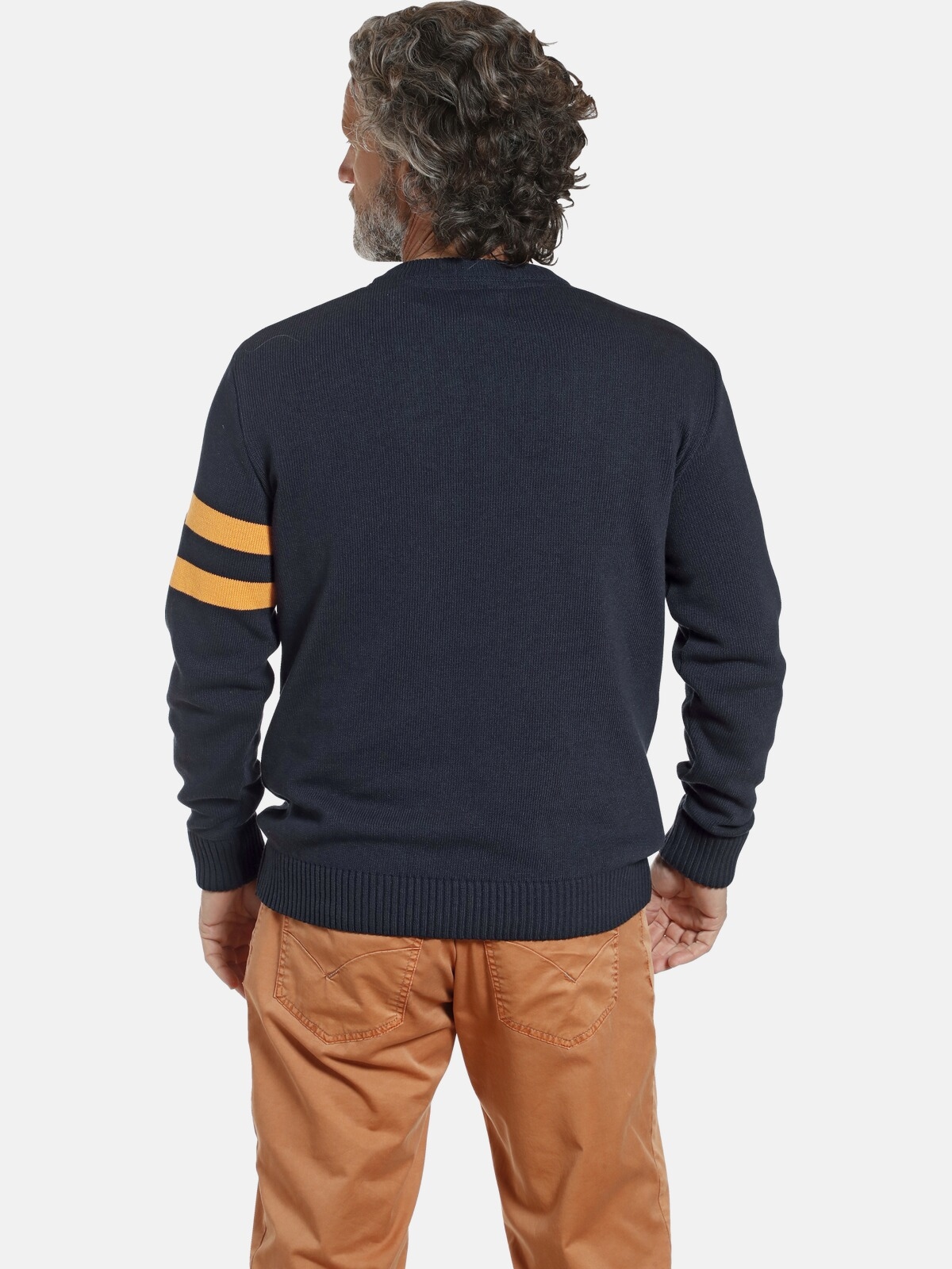 Jan Vanderstorm Rundhalspullover »Pullover JESPER«