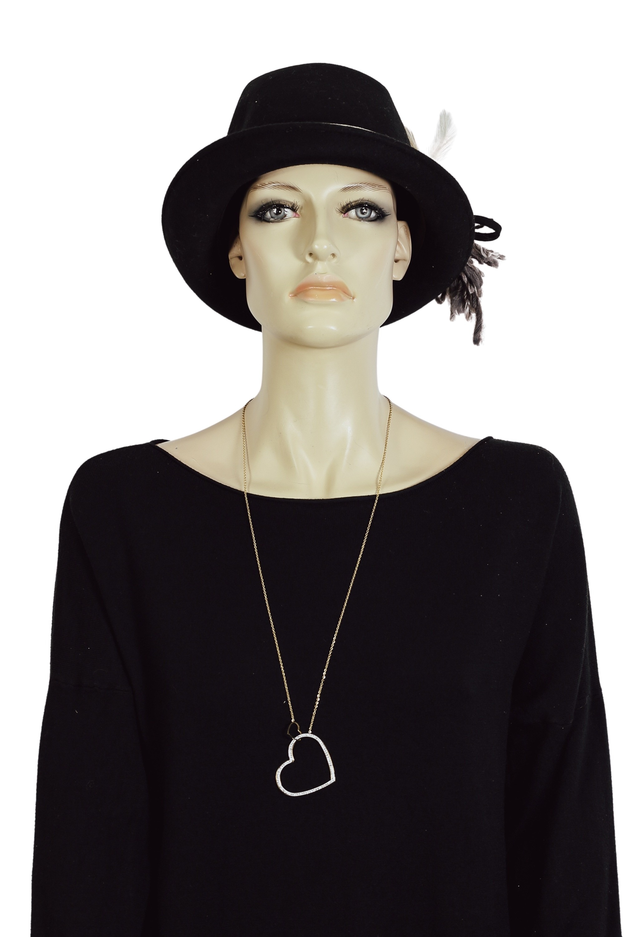 COLLEZIONE ALESSANDRO Lange Kette »Lyon« mit Glassteinen