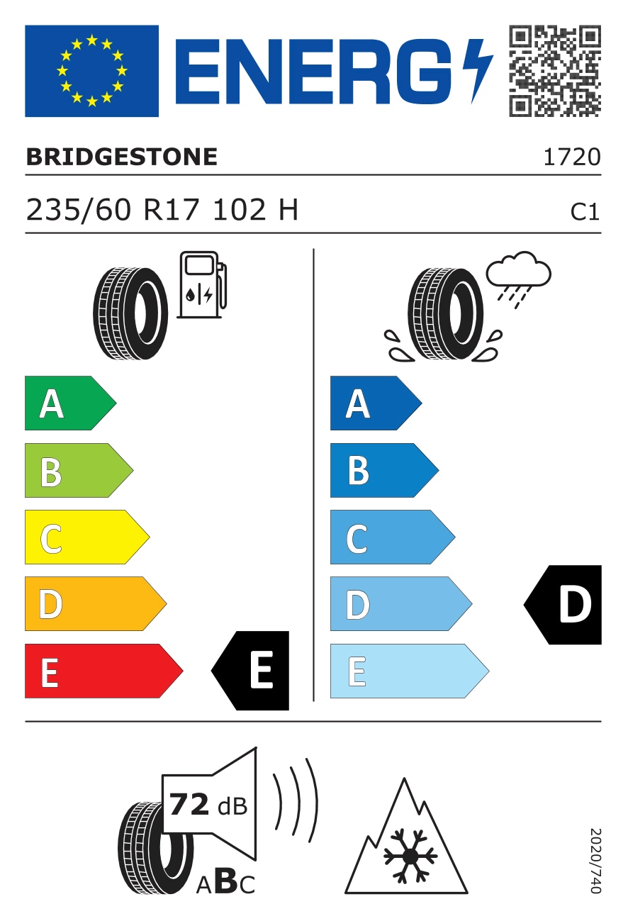 Bridgestone Winterreifen »BLIZZAK LM-25 4X4«, (1 St.), 235/60R 17 102H auf  Raten | BAUR