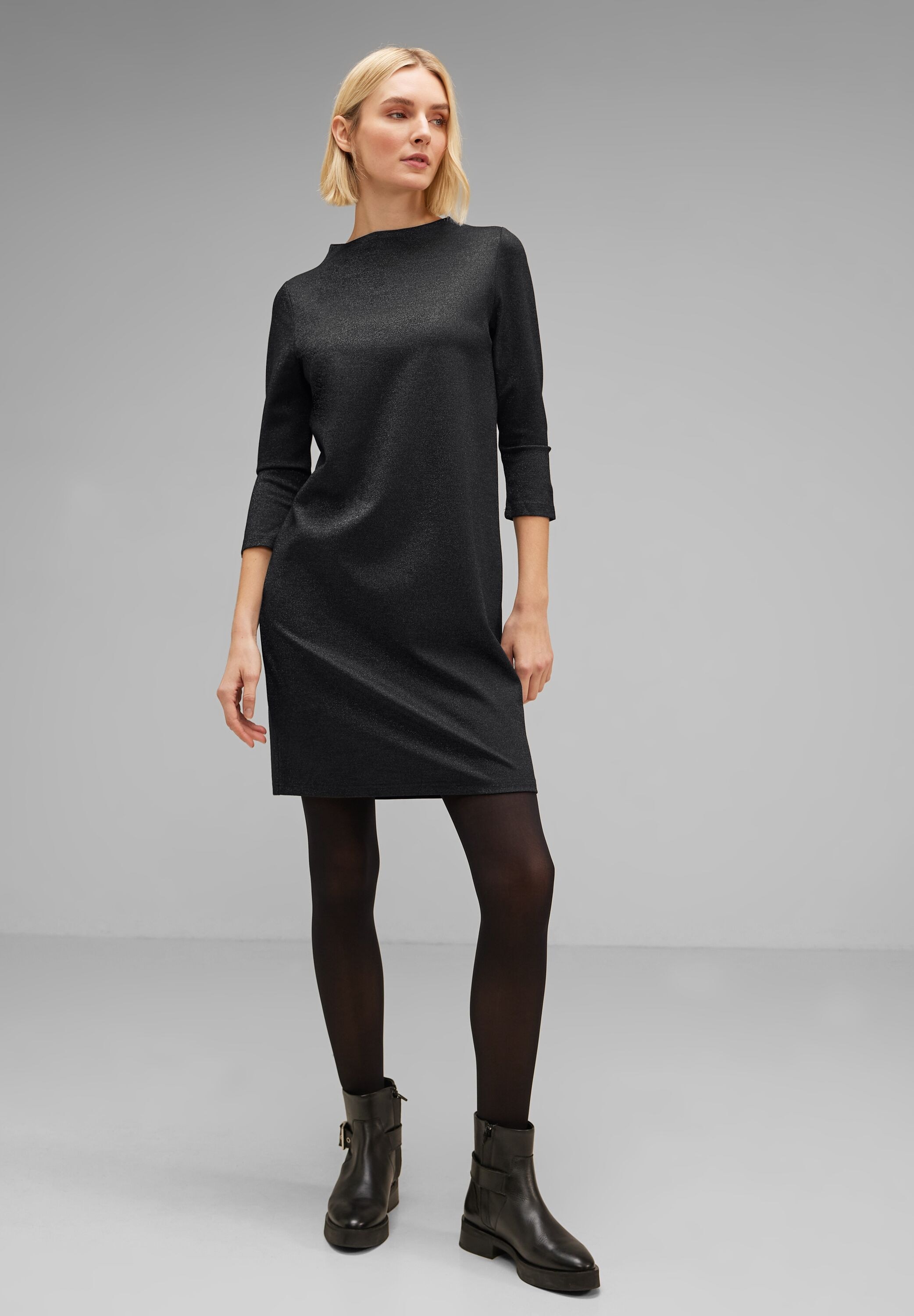 STREET ONE Jerseykleid, mit BAUR Stehkragen kaufen 