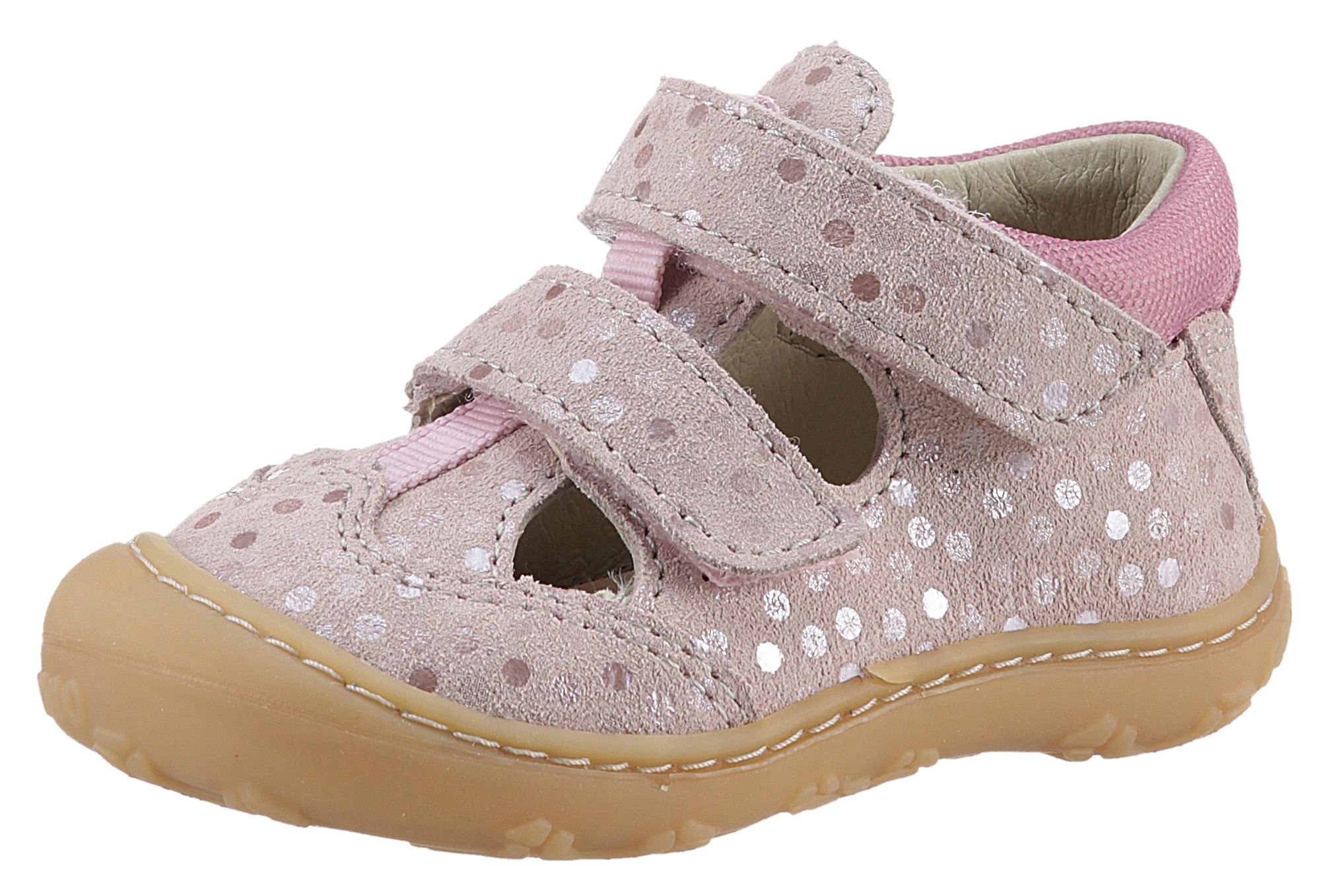 PEPINO by RICOSTA Lauflernschuh »Ebi WMS: normal«, Sandale, Klettschuh, Babyschuh mit weicher Lederinnensohle