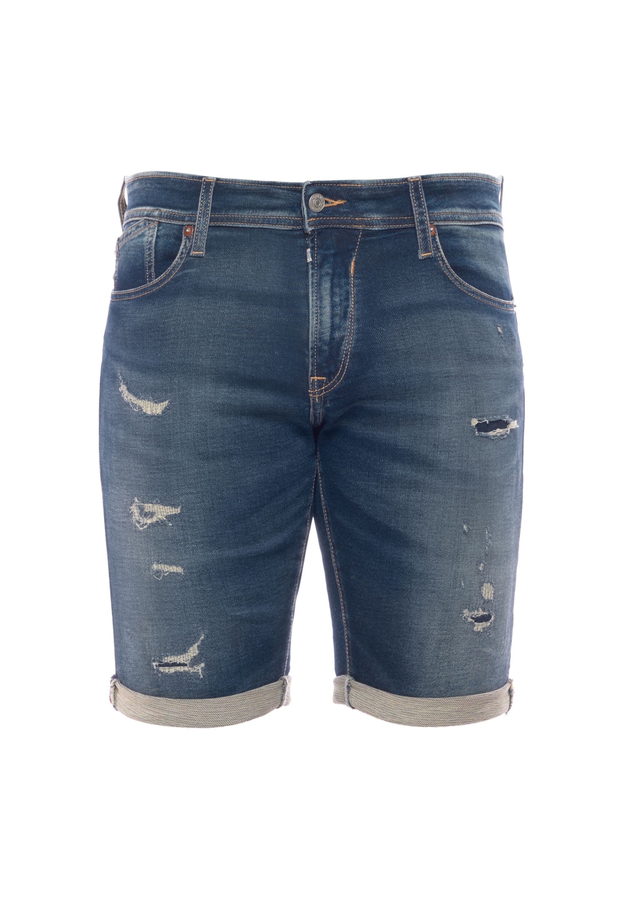 Le Temps Des Cerises Shorts, mit angesagten Used-Details