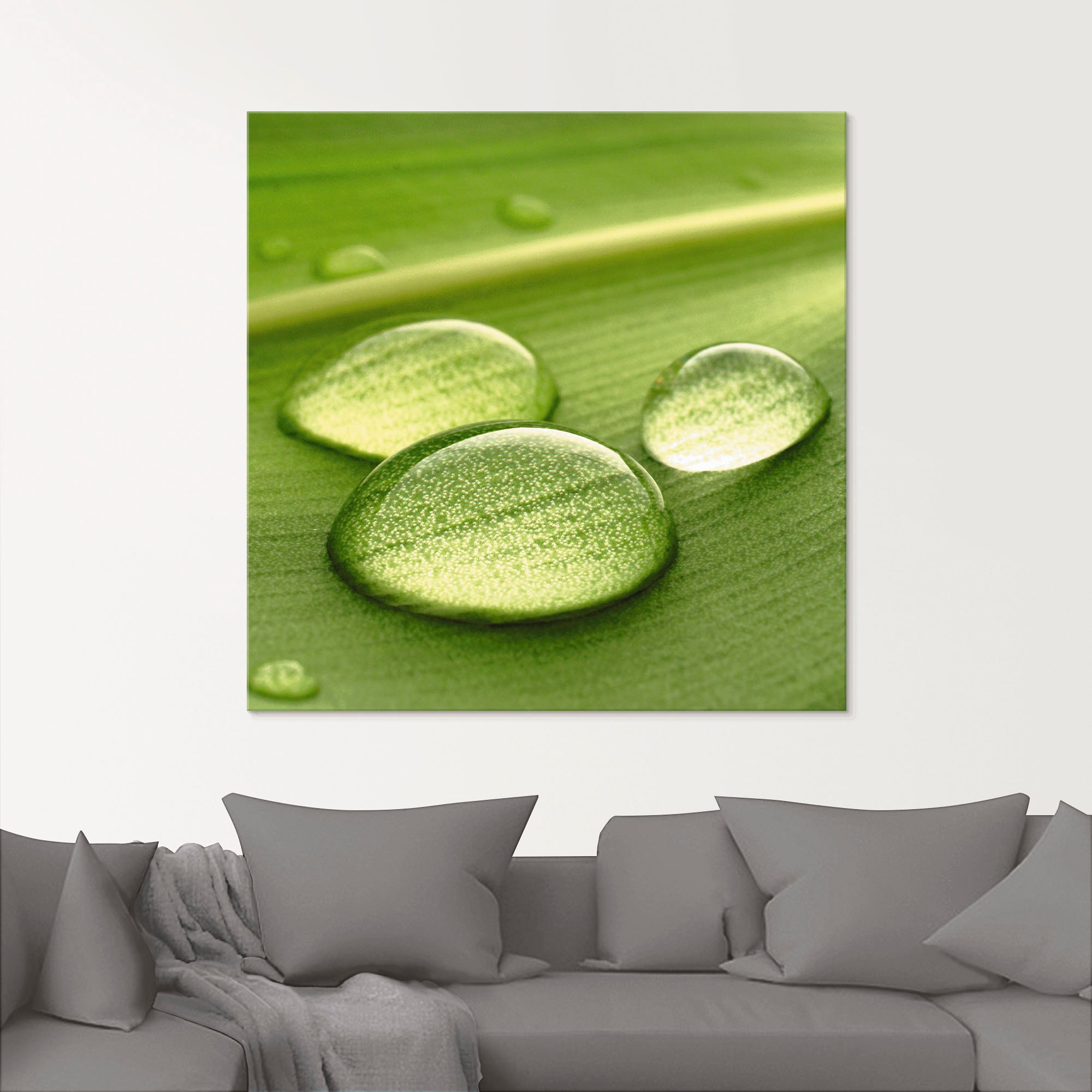 Artland Glasbild »Wassertropfen« Zen 1 Stk. tlg. in verschiedenen Größen