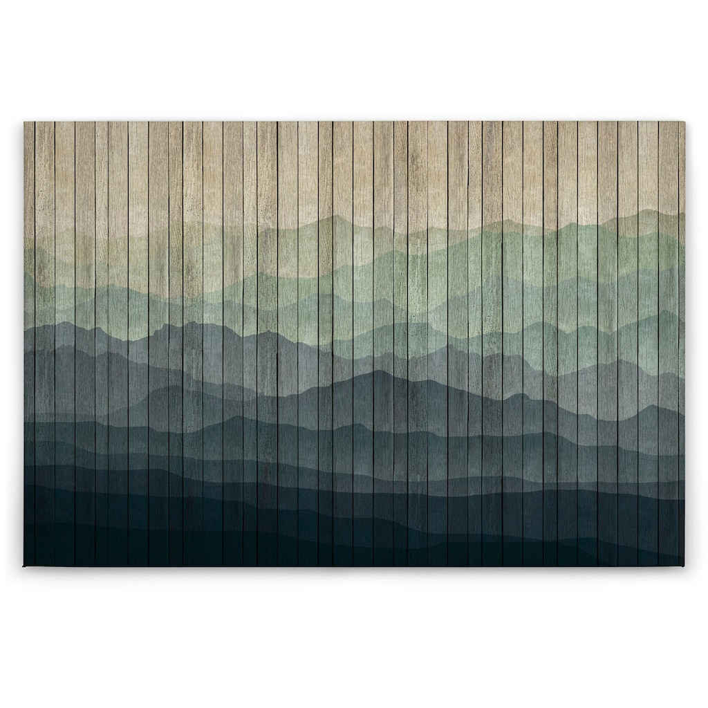 A.S. Création Leinwandbild »mountains«, Landschaft, (1 St.)