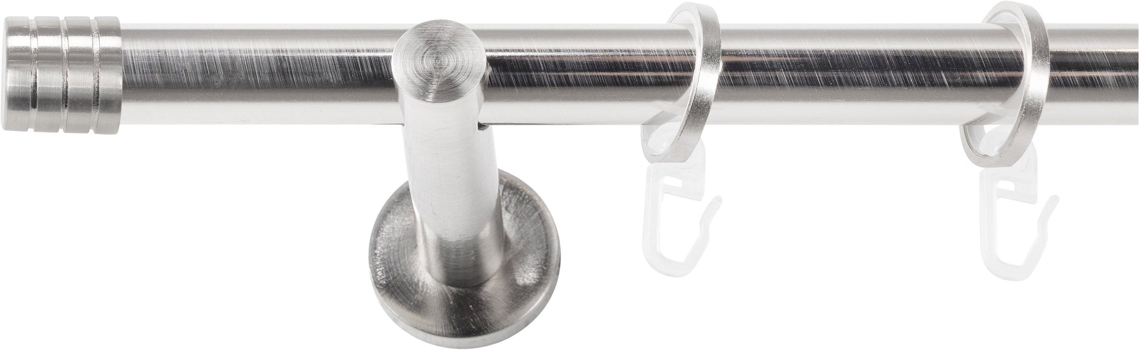 SN DECO GROUP Gardinenstange Ø 19 mm 1 läufig-läufig Fixmaß;kürzbar