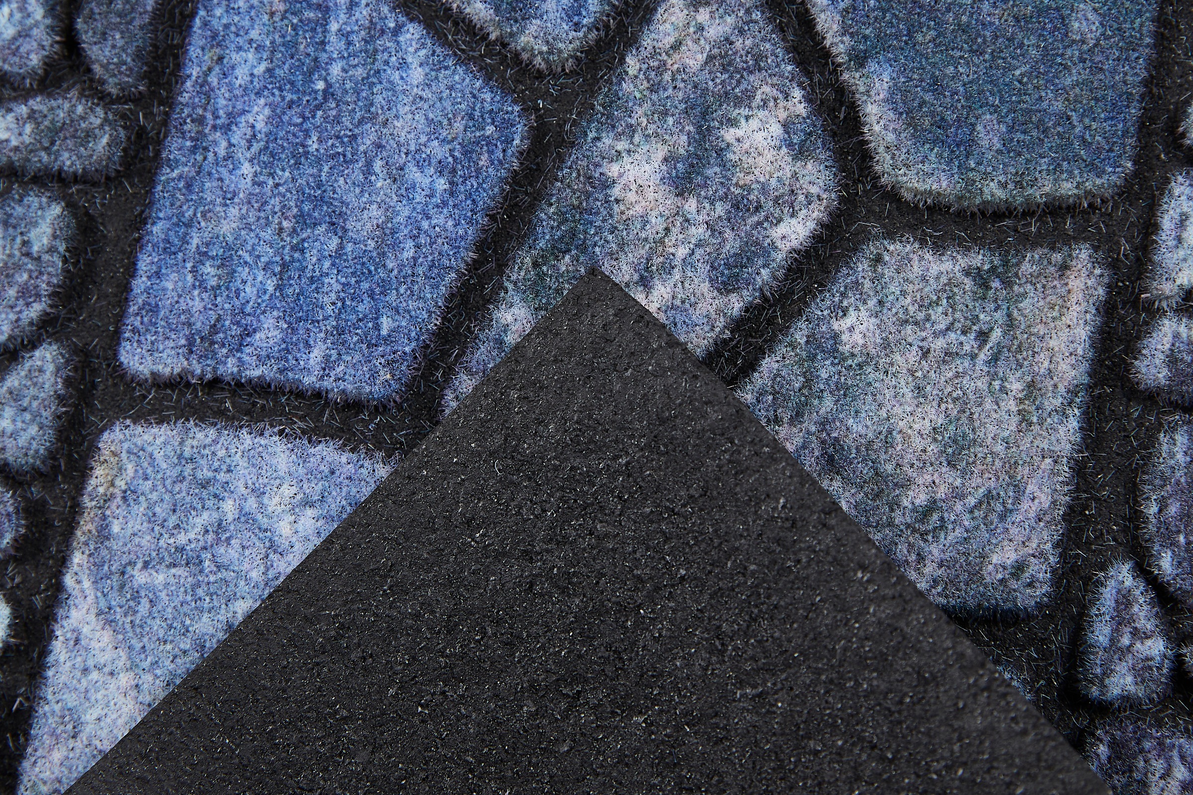 Andiamo Stufenmatte »Outdoor, 2er Set«, rechteckig, 6 mm Höhe, Outdoor-Stufenmatten, Stein Motiv, Gartenbereich, Außenbereich