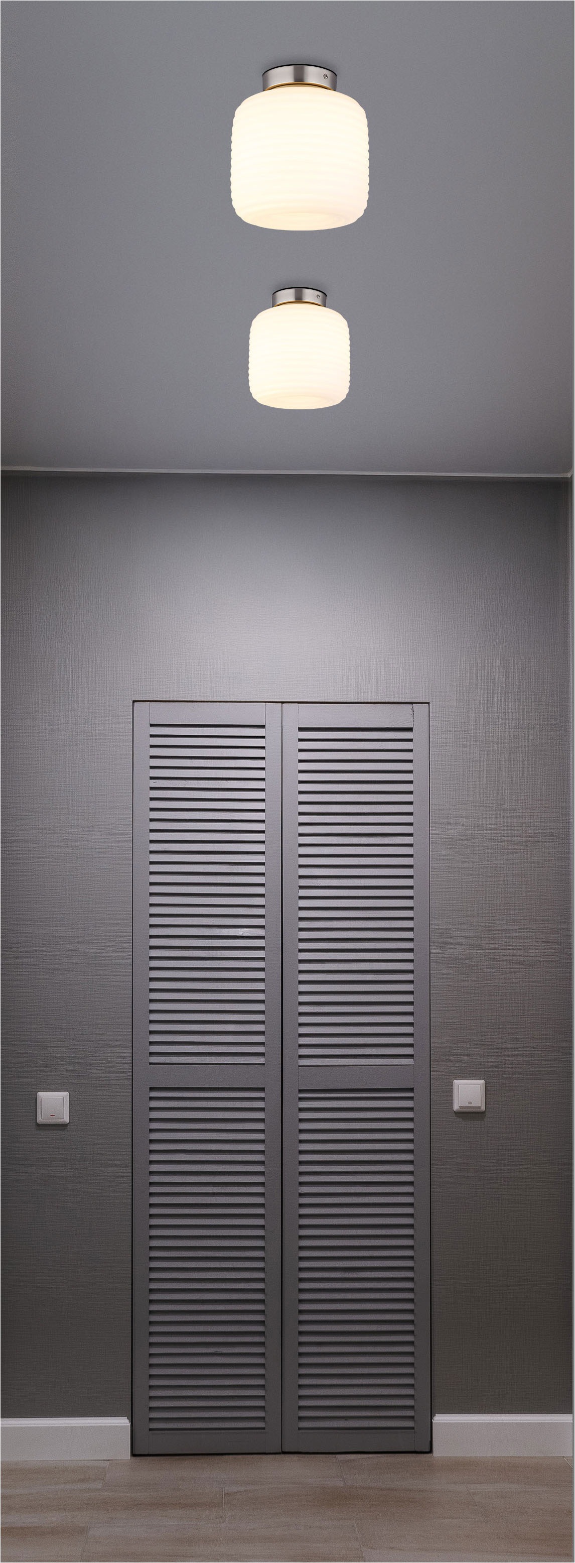 GLOBO LIGHTING Deckenleuchte »KLADORA« E27 1 Stk. Deckenlampe Wohnzimmer-Leuchte Schlafzimmer-Leuchte Flur Küche