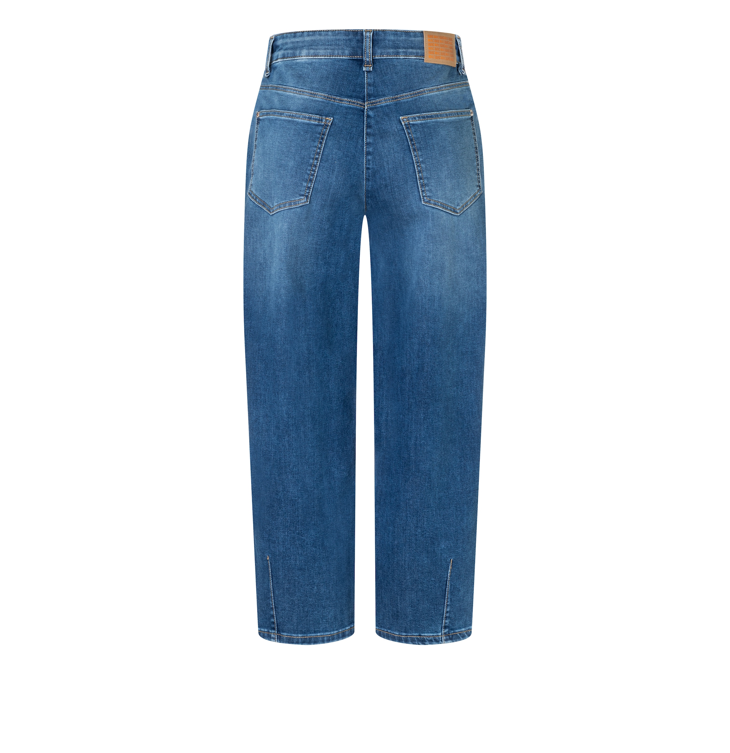 MAC Relax-fit-Jeans »BOBBIE« Barrel Jeans mit modernen Naht-Details