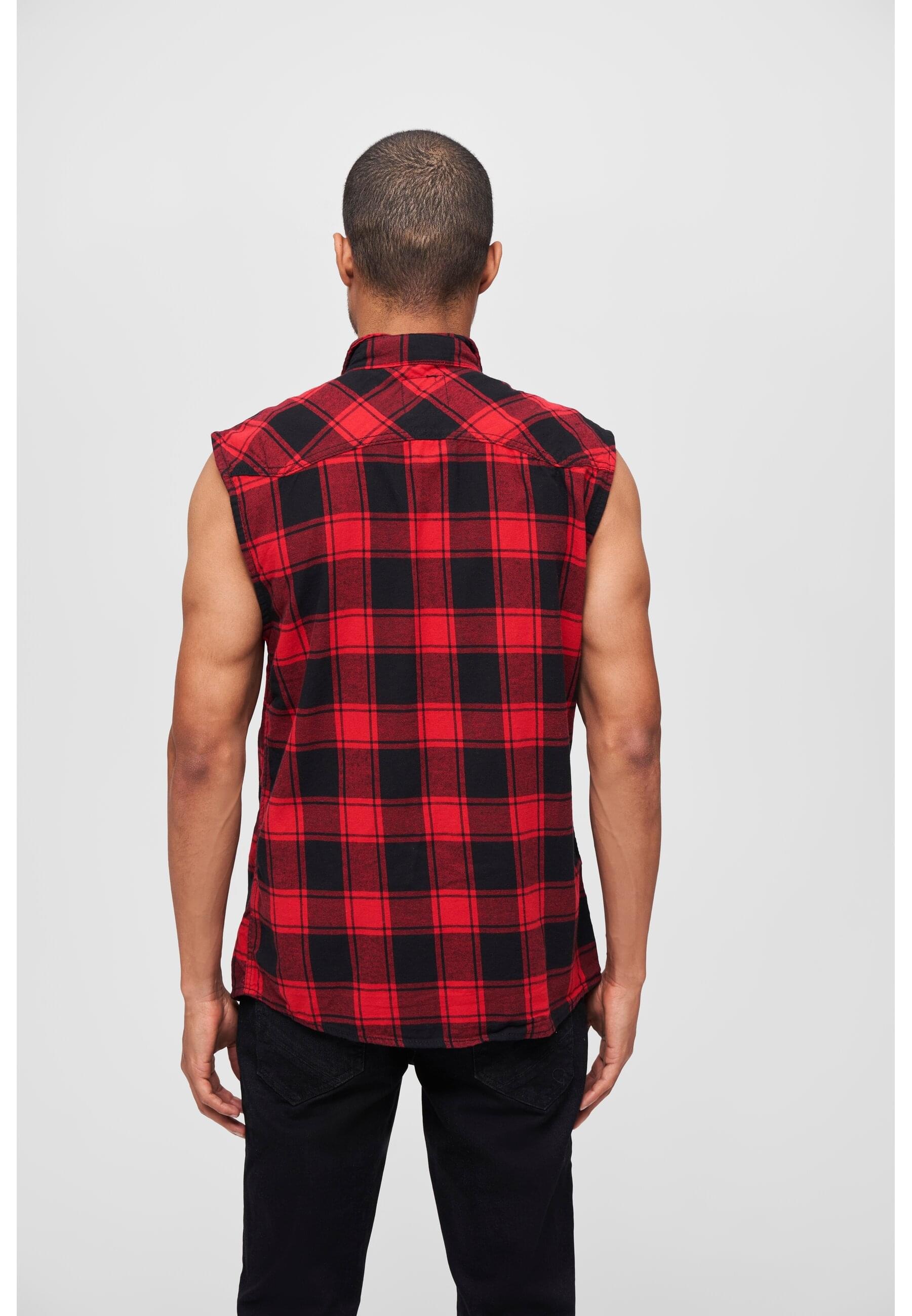 Brandit Jerseyweste »Brandit Herren Checkshirt Sleeveless«, (1 tlg.)