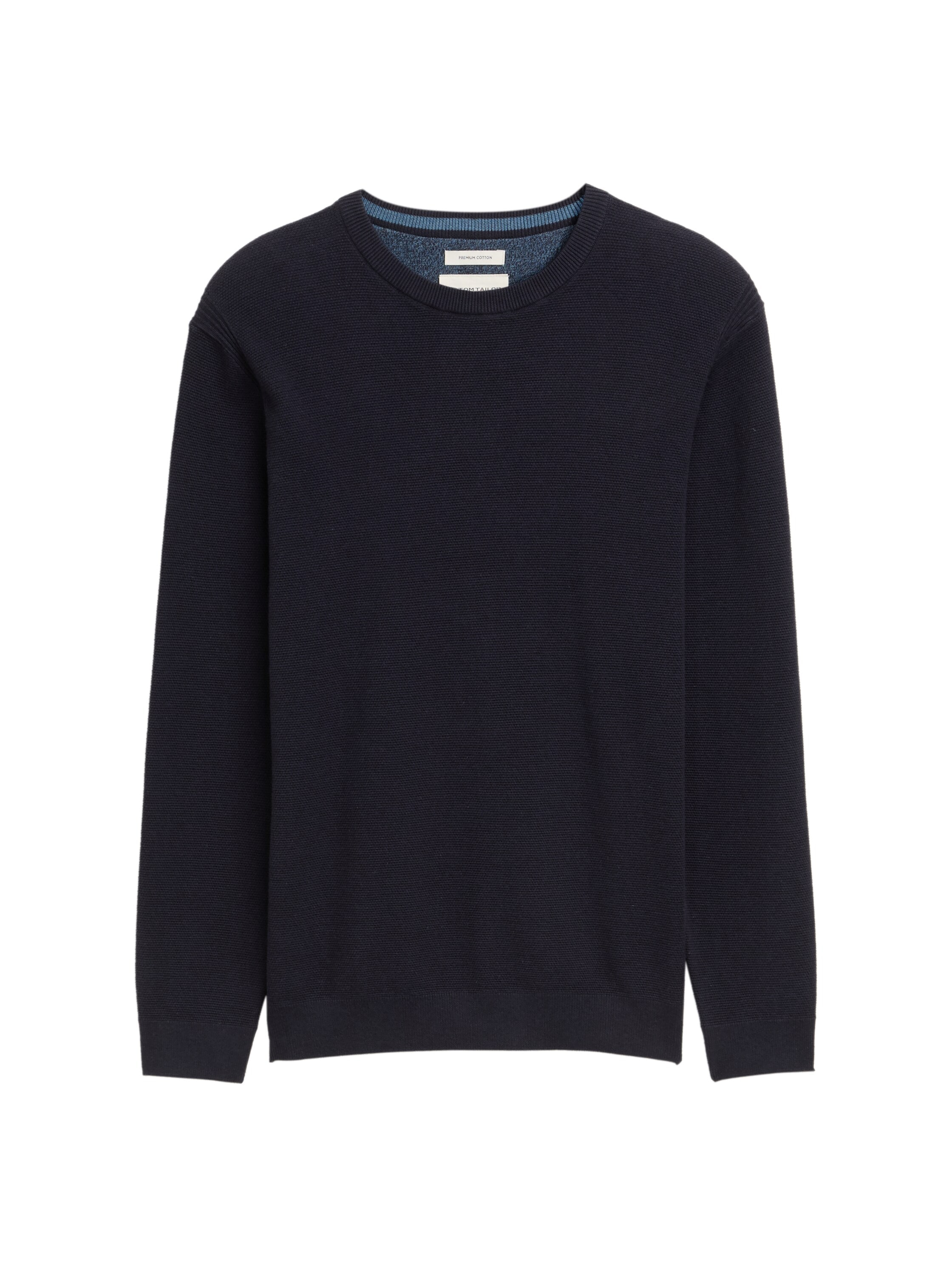 TOM TAILOR Strickpullover, mit Bündchen