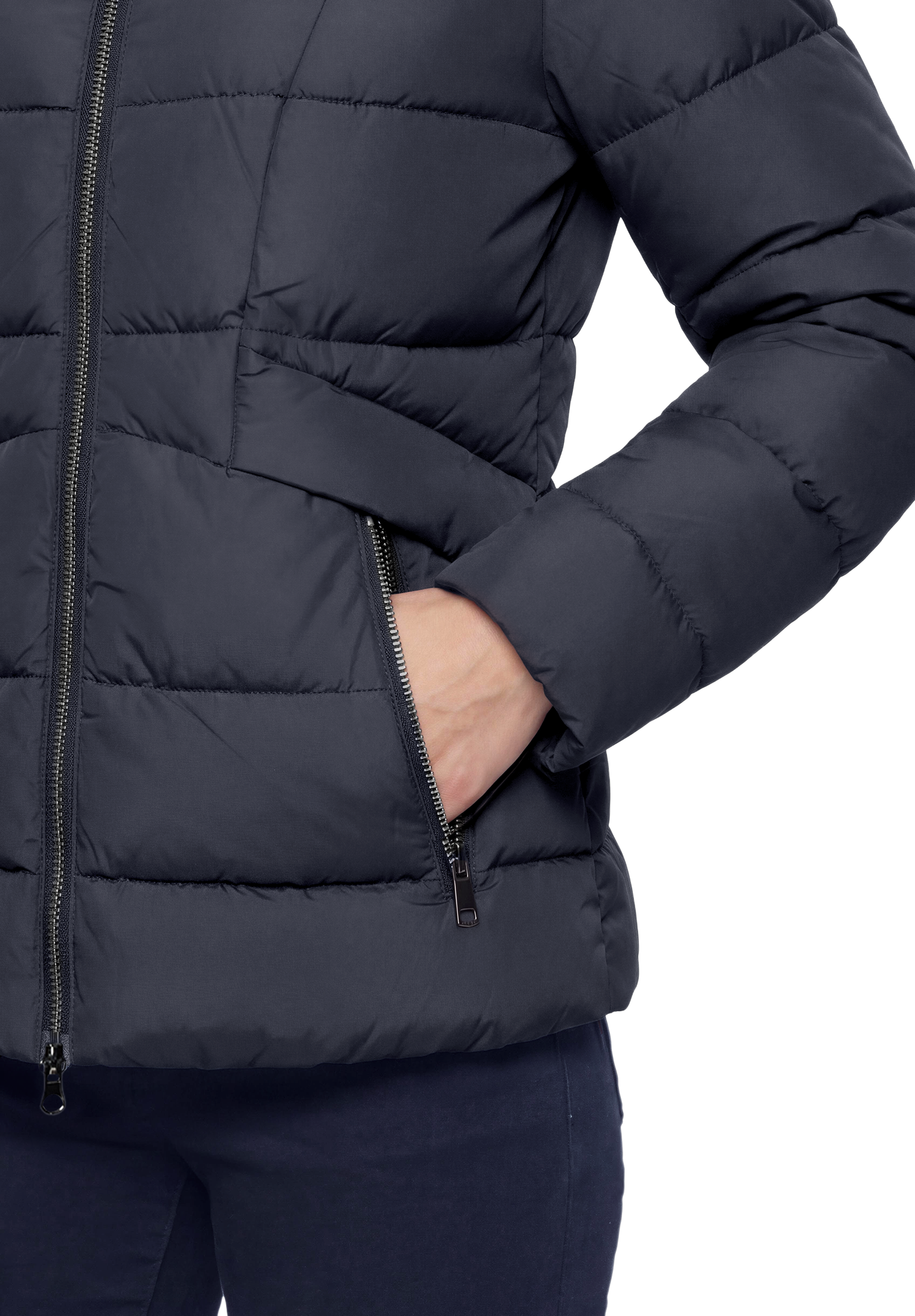 Betty Barclay Steppjacke mit Kapuze mit abnehmbarer Kapuze