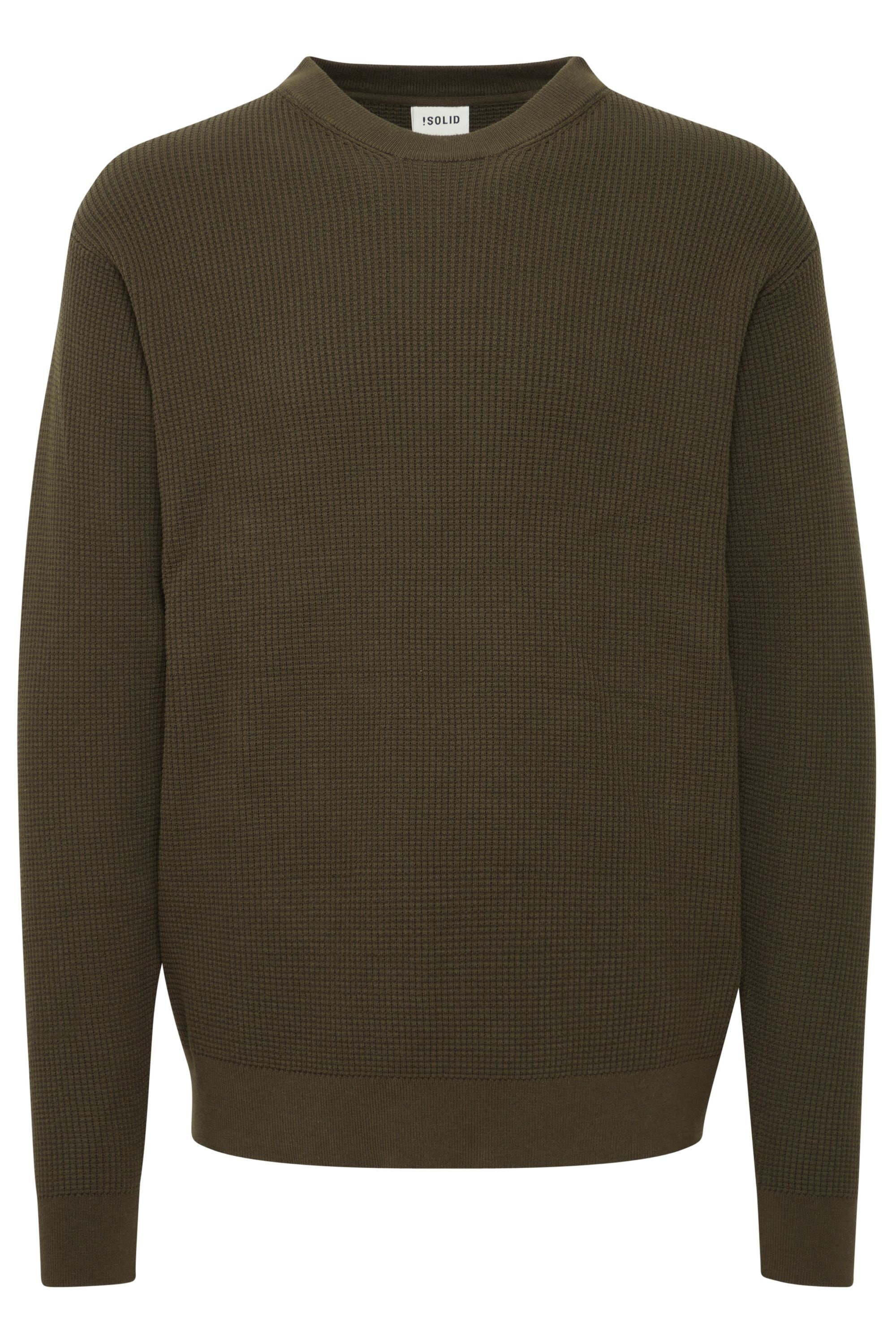 Solid Strickfleece-Pullover "Strickpullover SDHami" günstig online kaufen