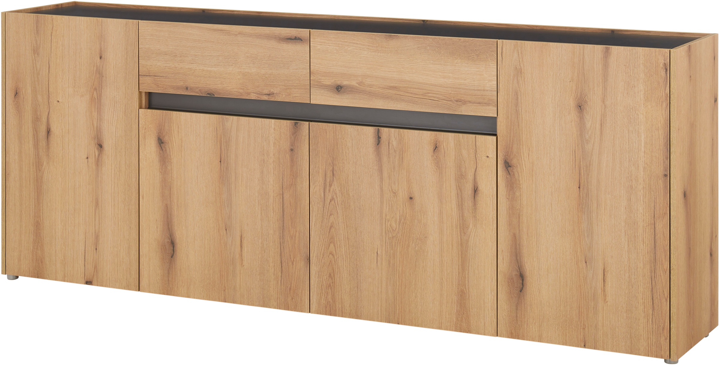 Home affaire Sideboard "City/Giron, moderner Schrank, Kommode, Stauraumschr günstig online kaufen