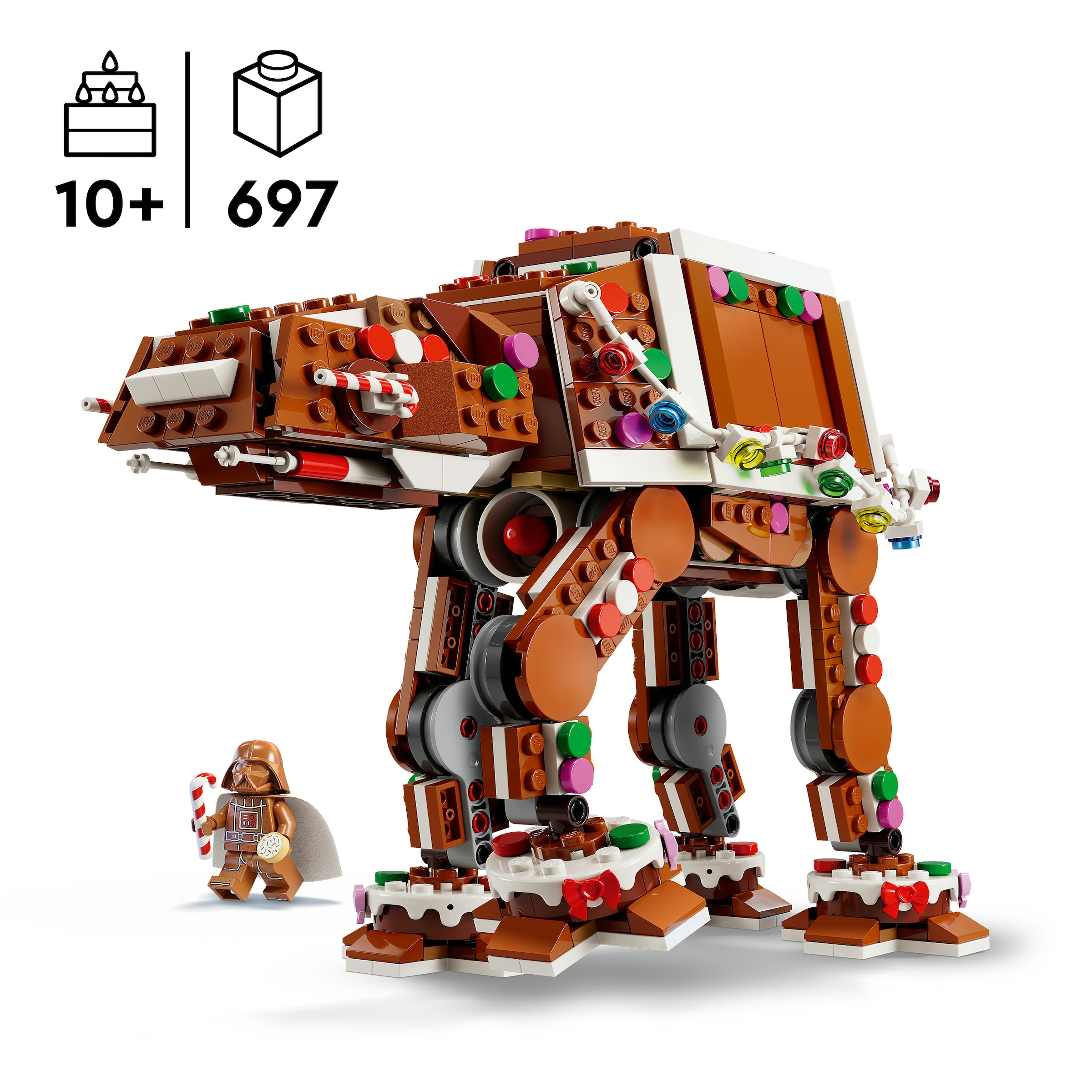 LEGO® Konstruktionsspielsteine »Lebkuchen AT-AT™ (40806), LEGO Star Wars™« Made in Europe