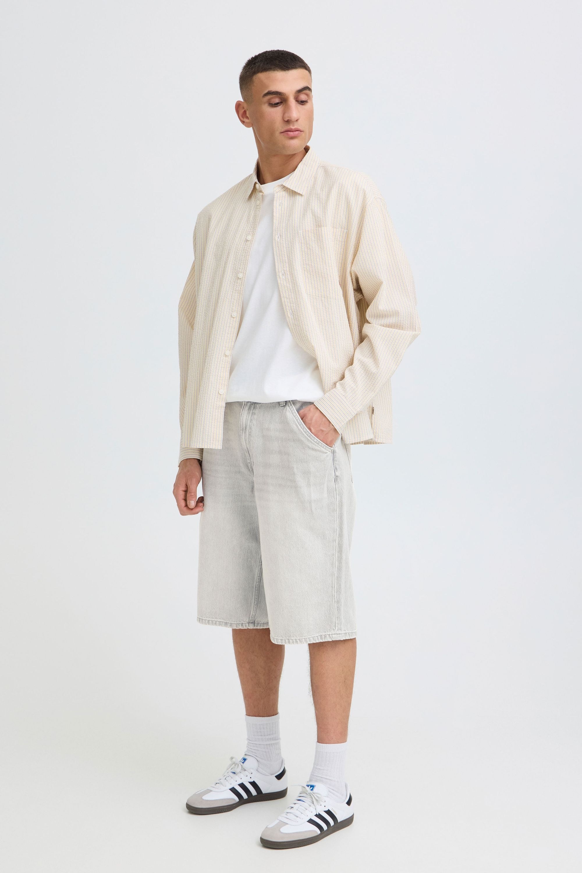 !Solid Bermudas »Bermudas SDTommy Talib Relaxed Fit«