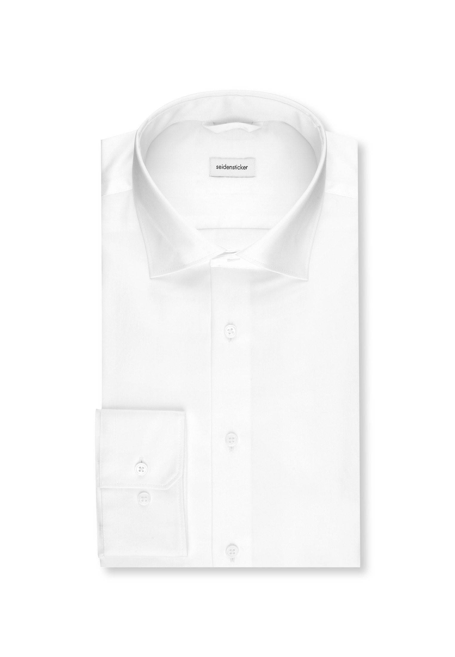 seidensticker Businesshemd »Schwarze Rose« Slim 1/1 Extra lang Kentkragen Uni