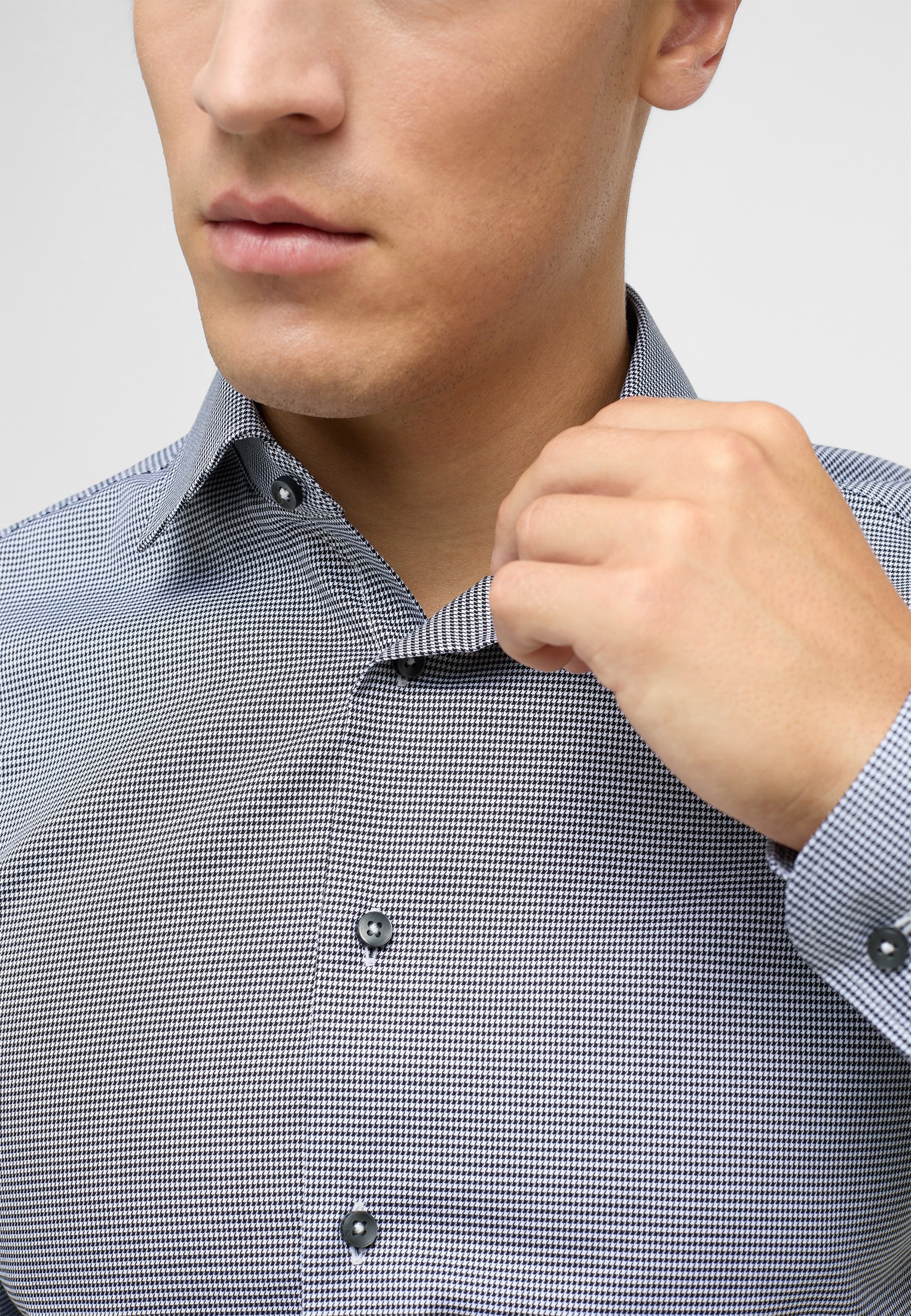 Thumbnail - Eterna Langarmhemd "SLIM FIT" NON IRON (bügelfrei)