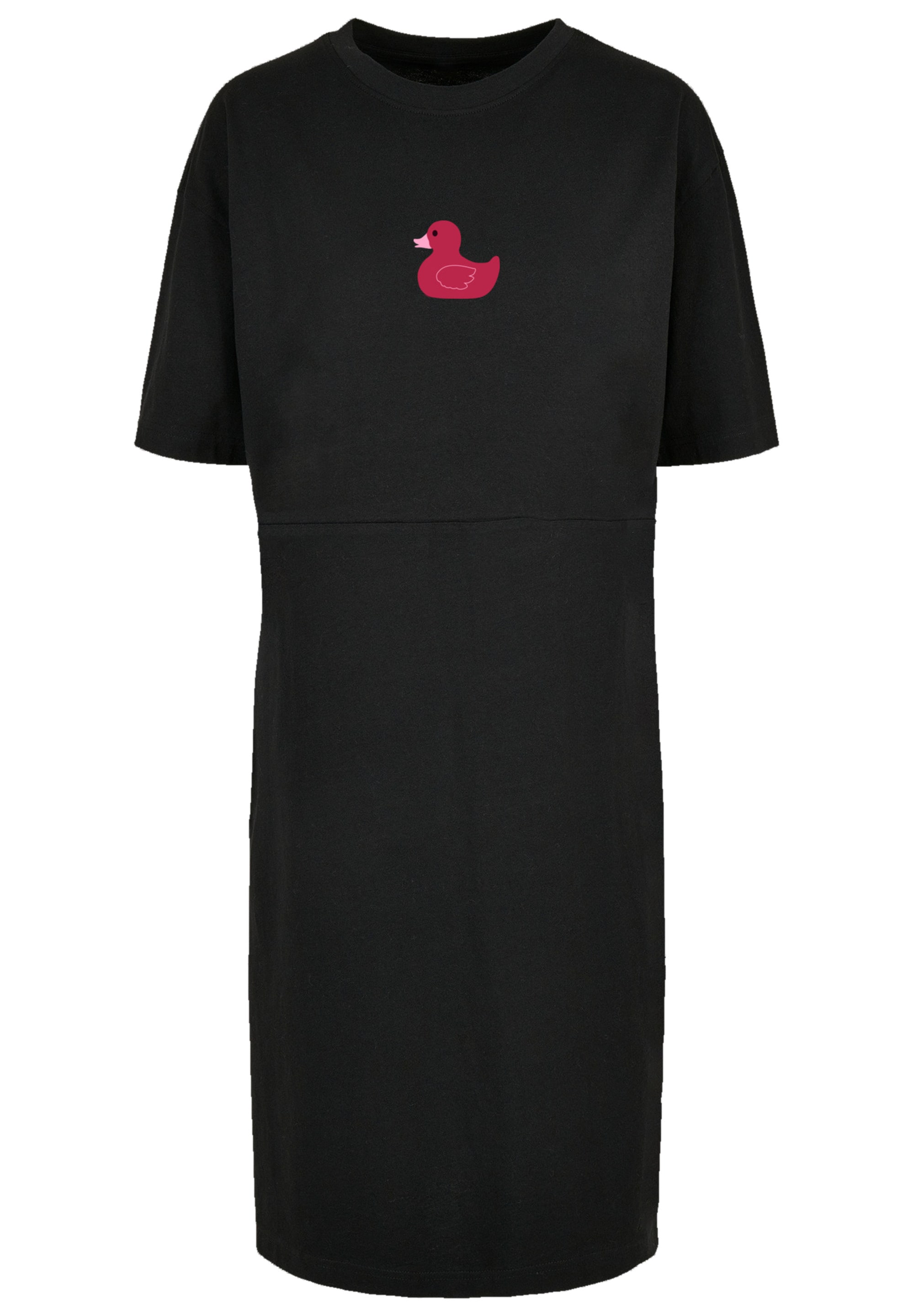 F4NT4STIC Shirtkleid »Ente Magenta«, Print