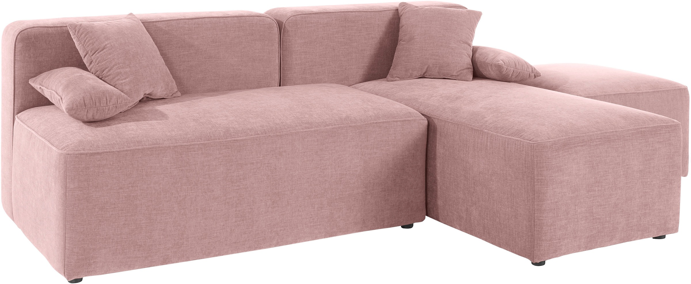 Home affaire Ecksofa "Sundstrup L-Form" Modulserie, individuelle Zusammenst günstig online kaufen