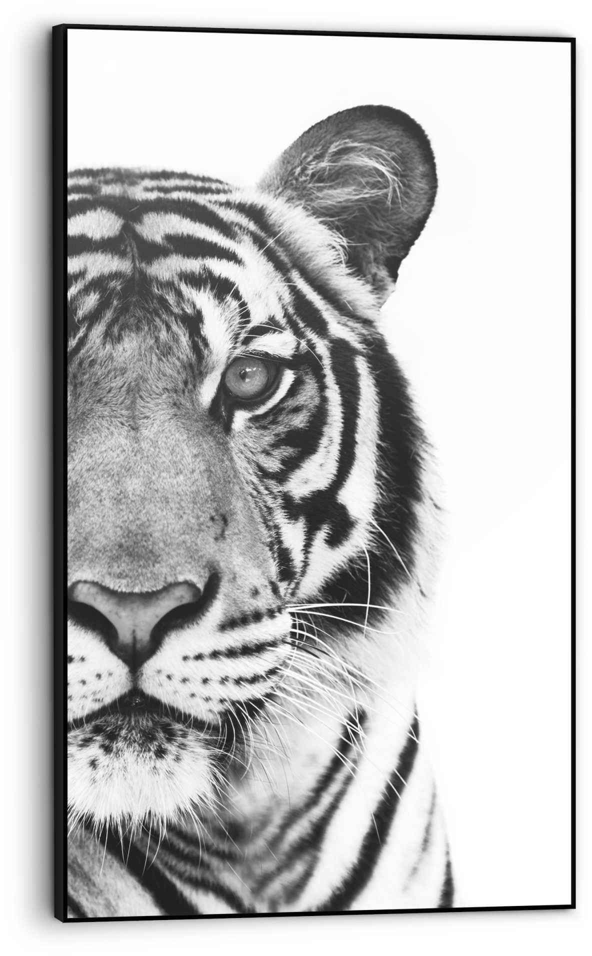 Reinders! Bild »Gerahmtes Bild Tiger Raubtier - Kräftig - Portrait«, Tiger,  (1 St.) bestellen | BAUR