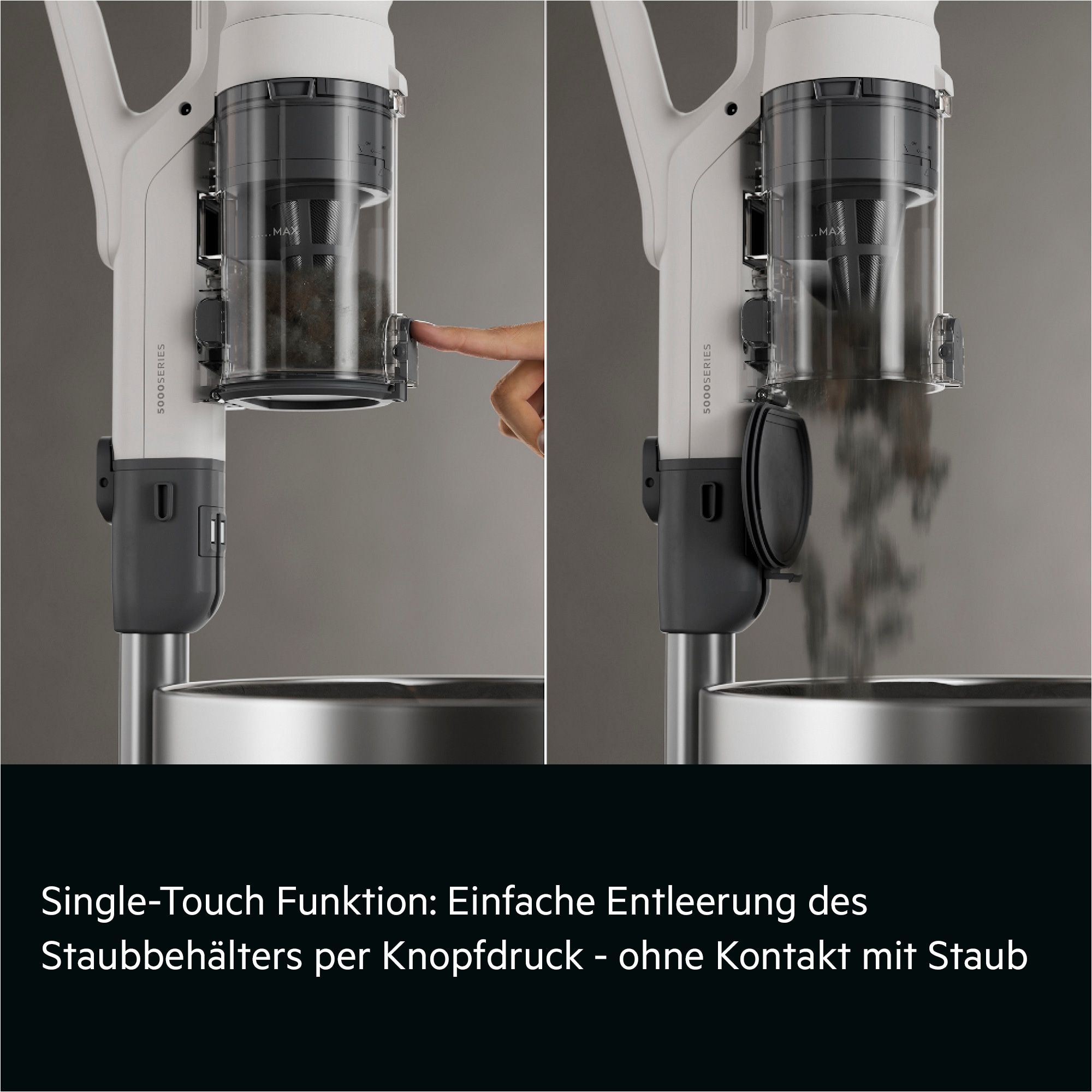 AEG Akku-Stielstaubsauger »AP51UH18ST« Extra stark, leicht & kabellos – keine Haarverwicklung, bis 50 Min.