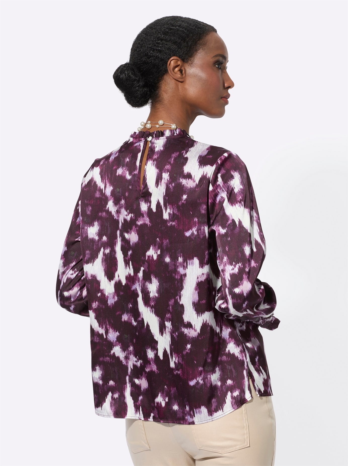 Thumbnail - creation L Satinbluse