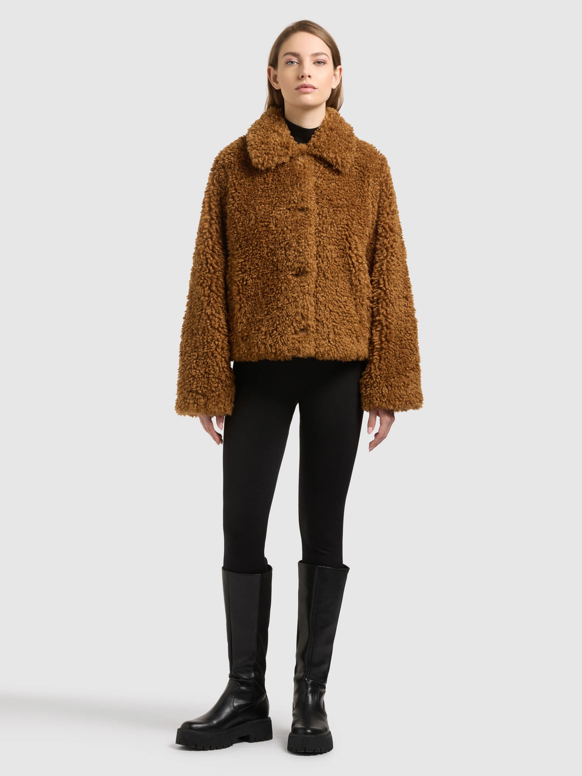 khujo Winterjacke »CHAYA« ohne Kapuze