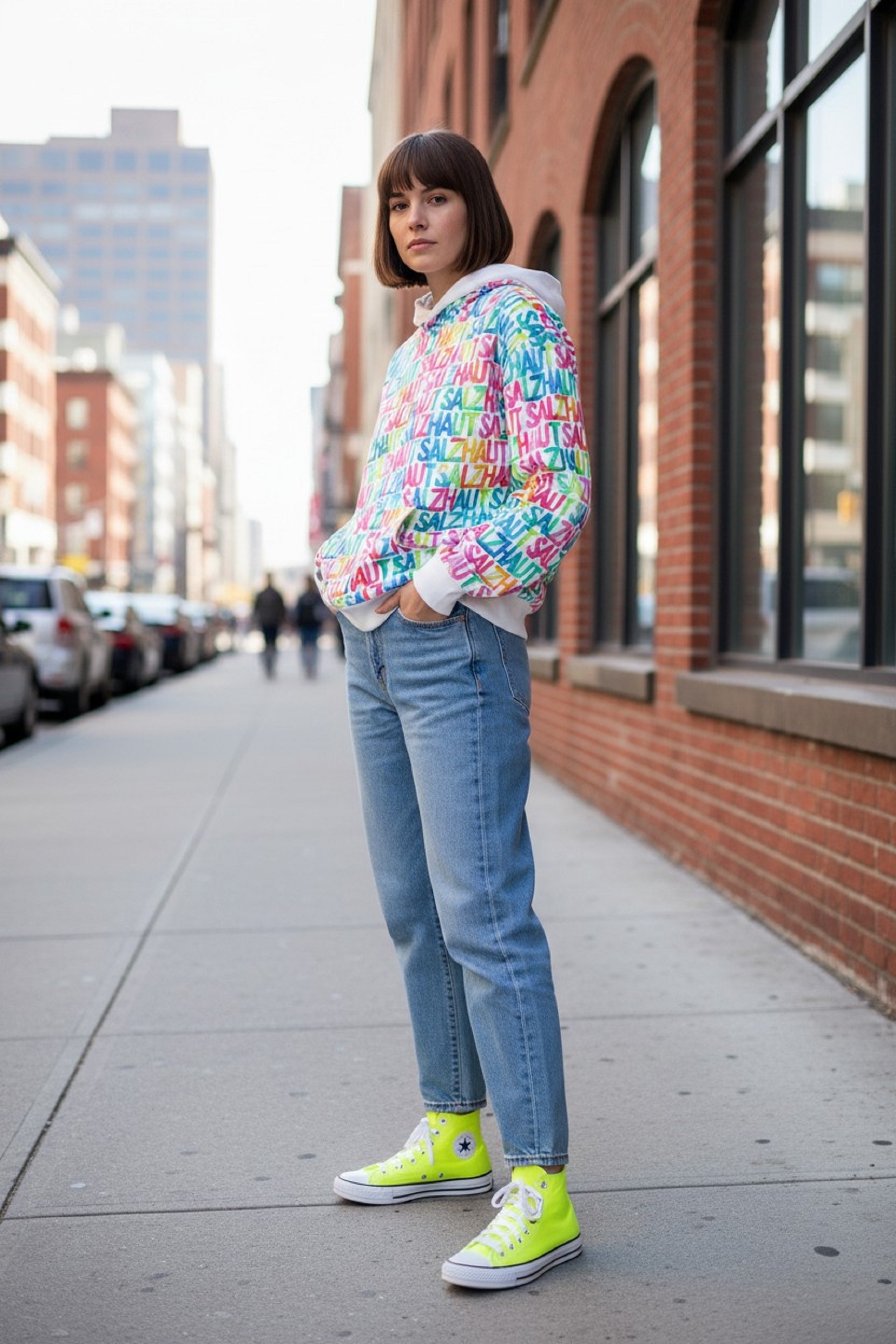 salzhaut Kapuzenpullover »Hoodie AFBOTT«