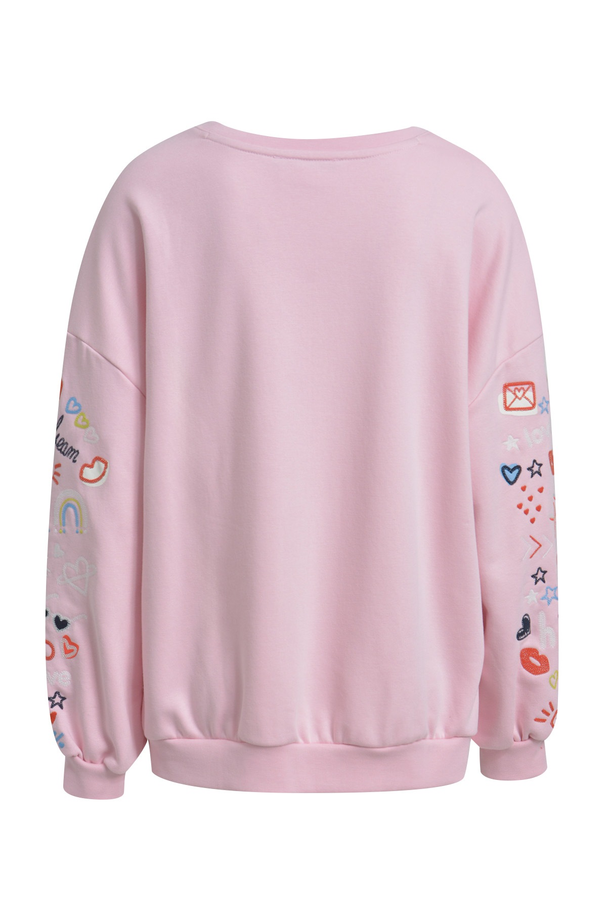 Smith & Soul Sweatshirt, mit V-Ausschnitt, Oversize, bestickt günstig online kaufen