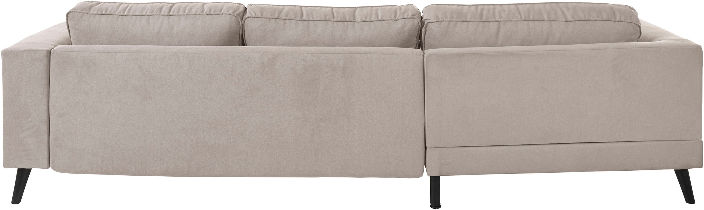 Ecksofa HOME AFFAIRE "Lumber Jack, elegant und bequem, Breite 280, hoher Fuß, L-Form", grau (taupe), B:280cm H:85cm T:167cm, Sofas, Ecksofa, in moderner Optik 6