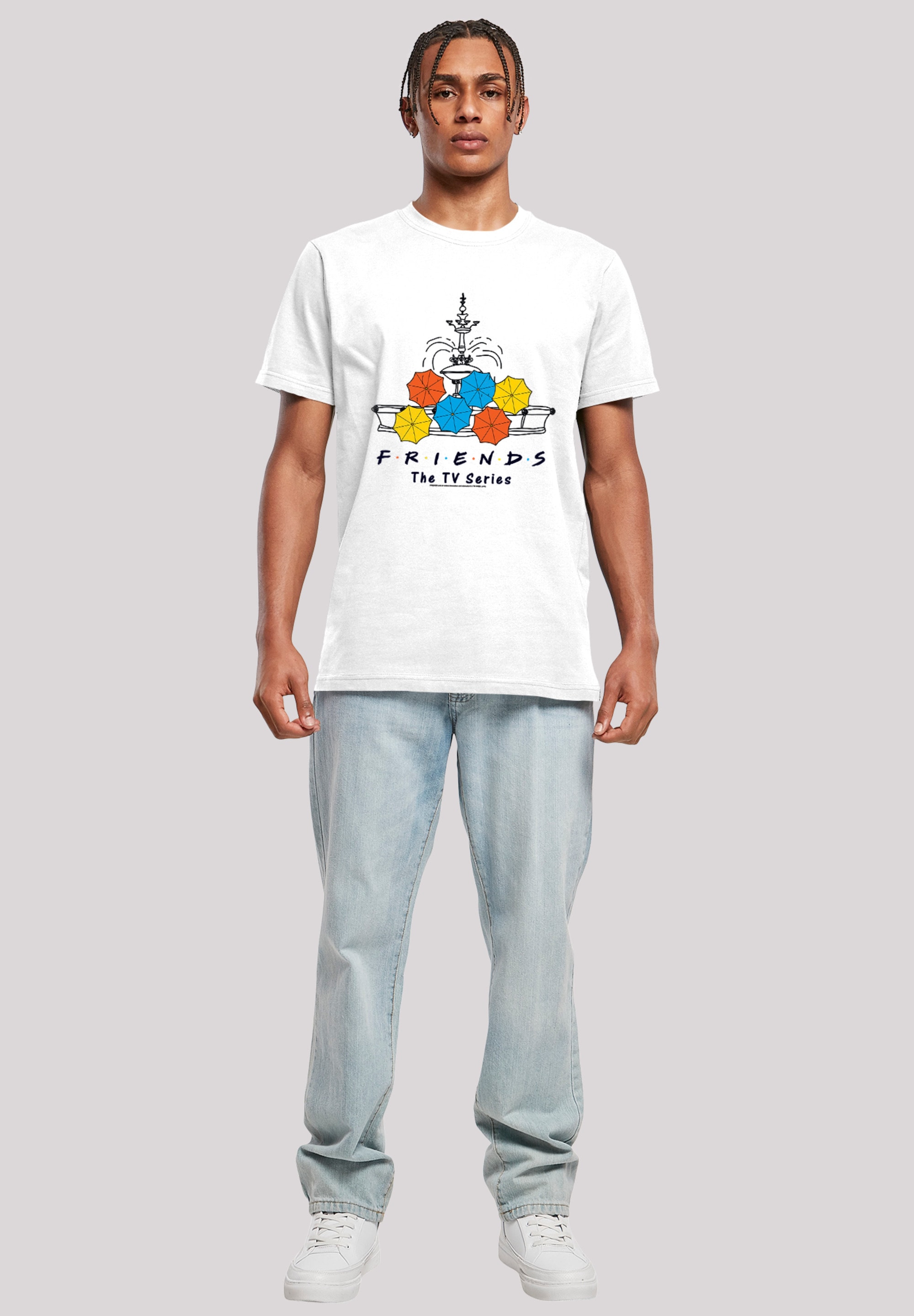 F4NT4STIC T-Shirt »Friends TV Serie Umbrella«, Herren,Premium Merch,Regular-Fit,Basic,Bedruckt