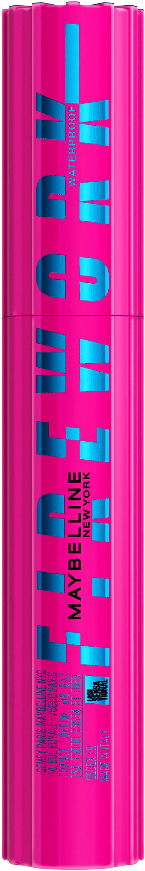 MAYBELLINE NEW YORK Mascara »Maybelline New York Lash Sensational Firework Waterproof«, Wasserfest, gel-basierte Formel mit Pro Vitamin B5, kein Verklumpen.