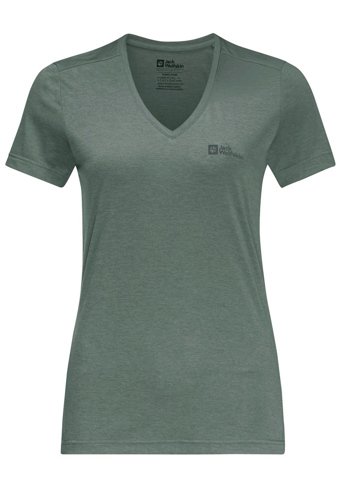 Thumbnail - Jack Wolfskin V-Shirt "CROSSTRAIL T WOMEN"