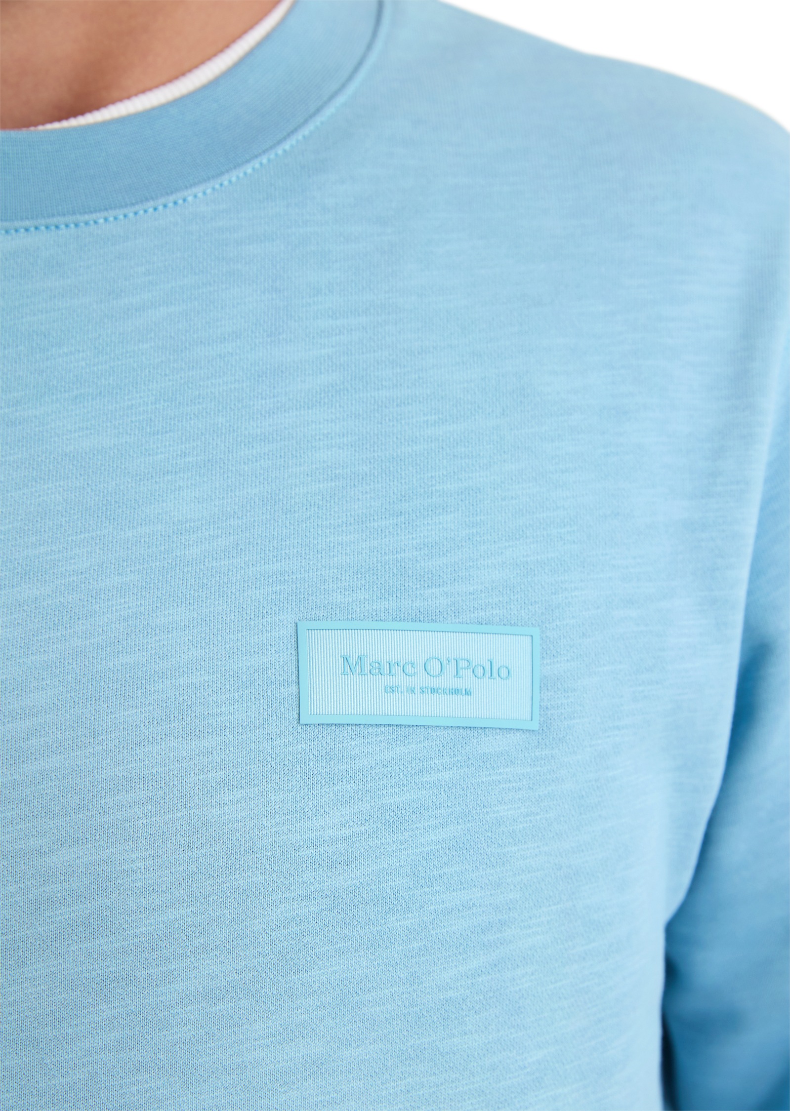 Thumbnail - Marc OPolo Sweatshirt "regular fit aus weichem Bio-Baumwoll-Sweat", angenehm weich gebrushte Innenseite