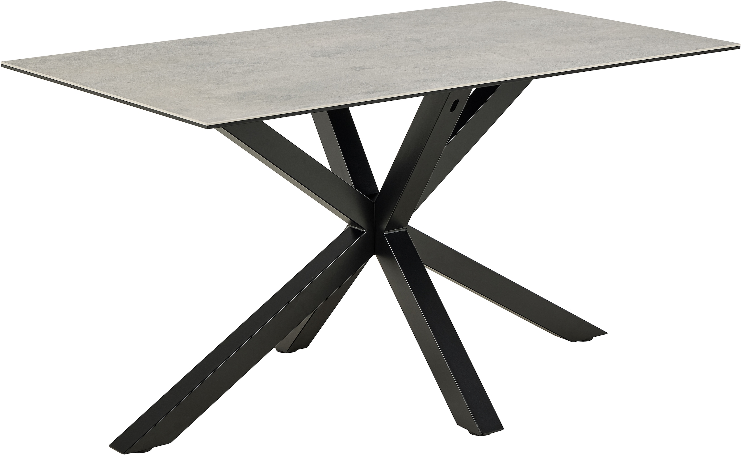 ACTONA GROUP Esstisch »Heaven mit Keramikplatte & stabilem Stahlgestell, mehrere Varianten« Breite: 135, 160 und 200 cm,  Pflegeleichter Design-Esstisch – robust, stilvoll & langlebig