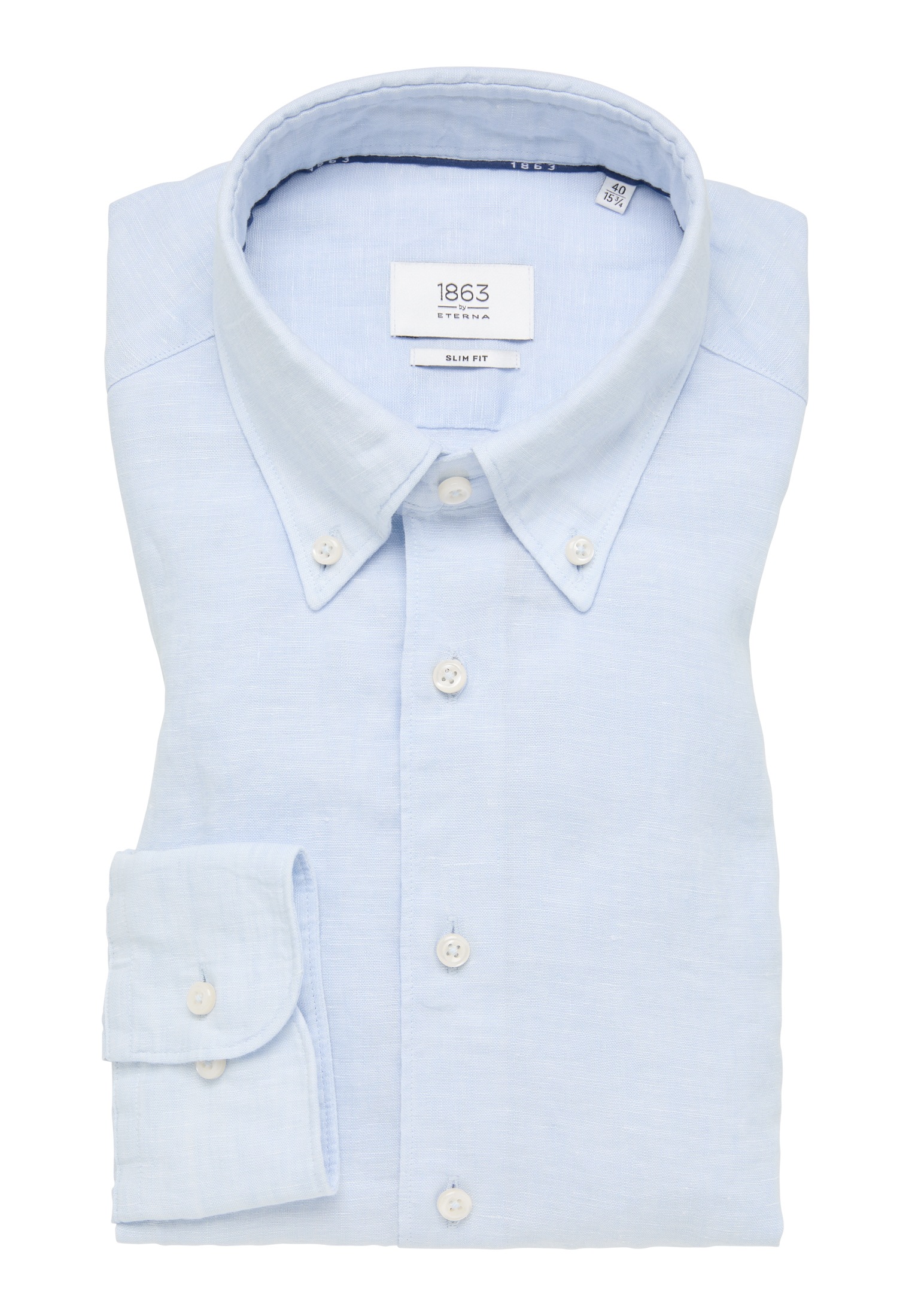 Eterna Langarmhemd »SLIM FIT«, EASY IRON (bügelleicht)
