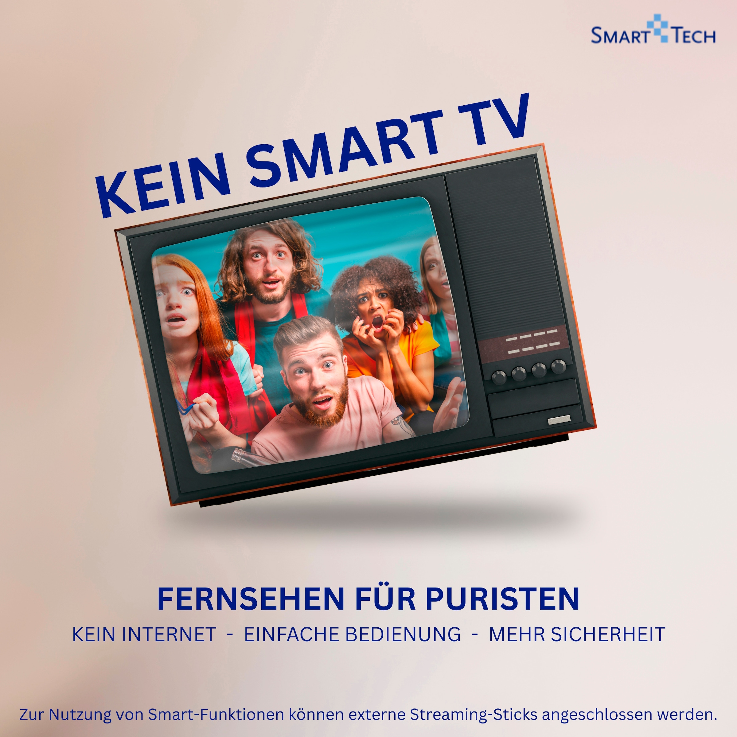 Smart Tech DLED-Fernseher »40FN01V3« 101 cm/40 ″ Full HD