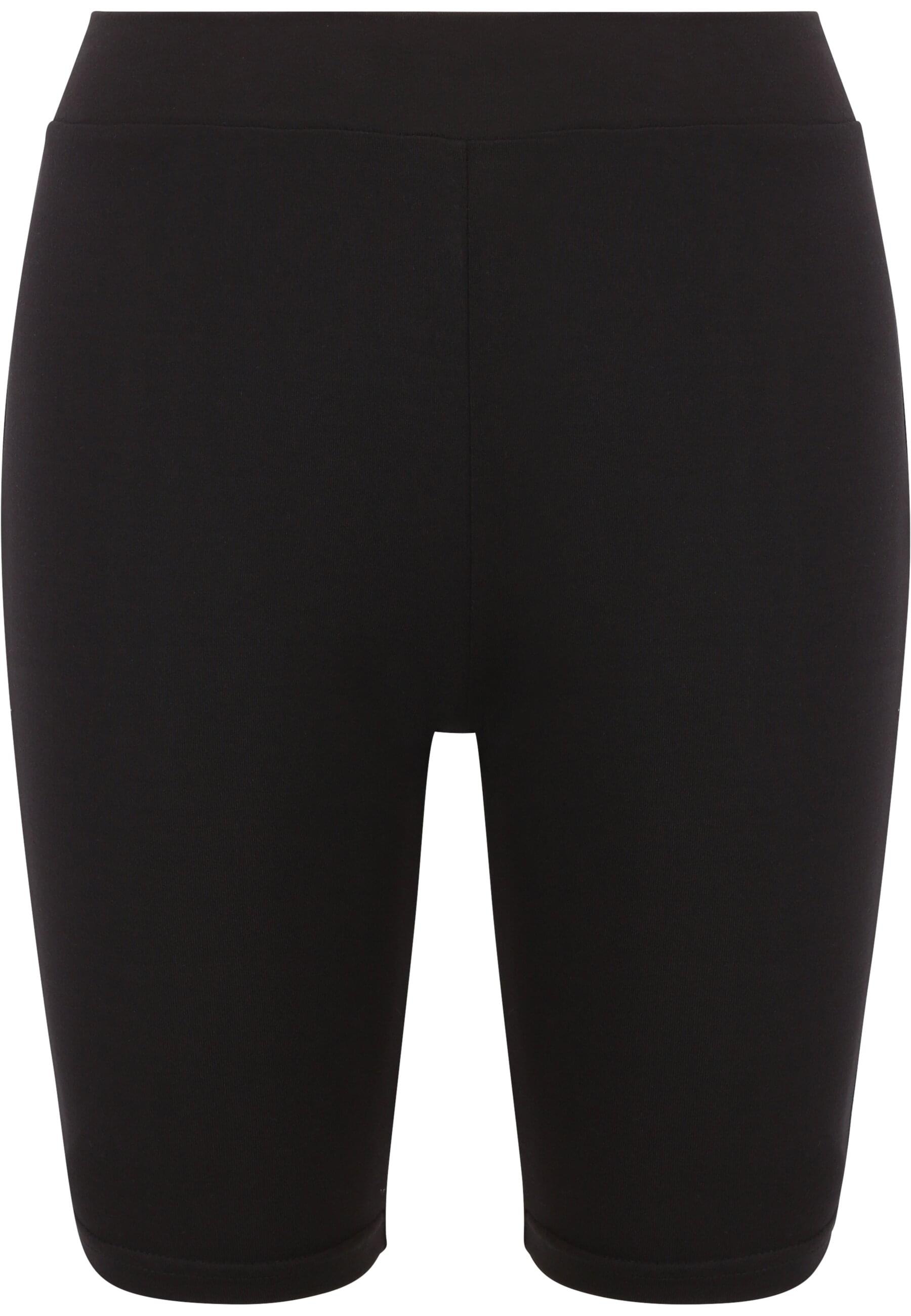 URBAN CLASSICS Stoffhose »Urban Classics Damen Ladies AOP Cycle Shorts 2-Pack«, (1 tlg.)