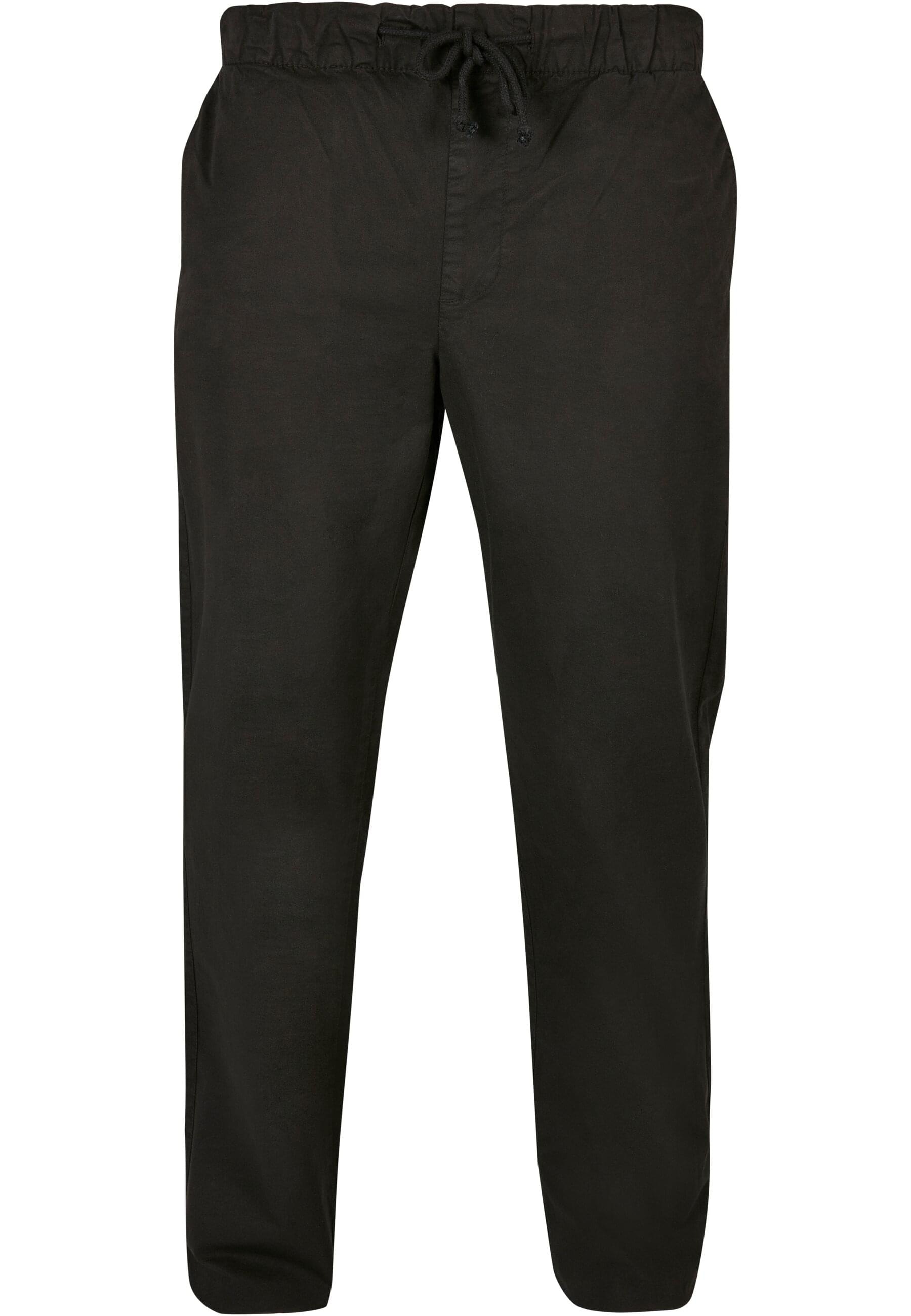 URBAN CLASSICS Stoffhose "Urban Classics Herren Straight Slit Trouser", (1 tlg.)