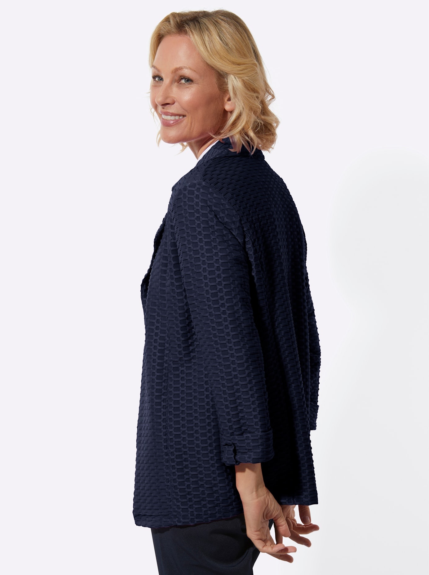 Classic Shirt Jacket Women Navy 52 3