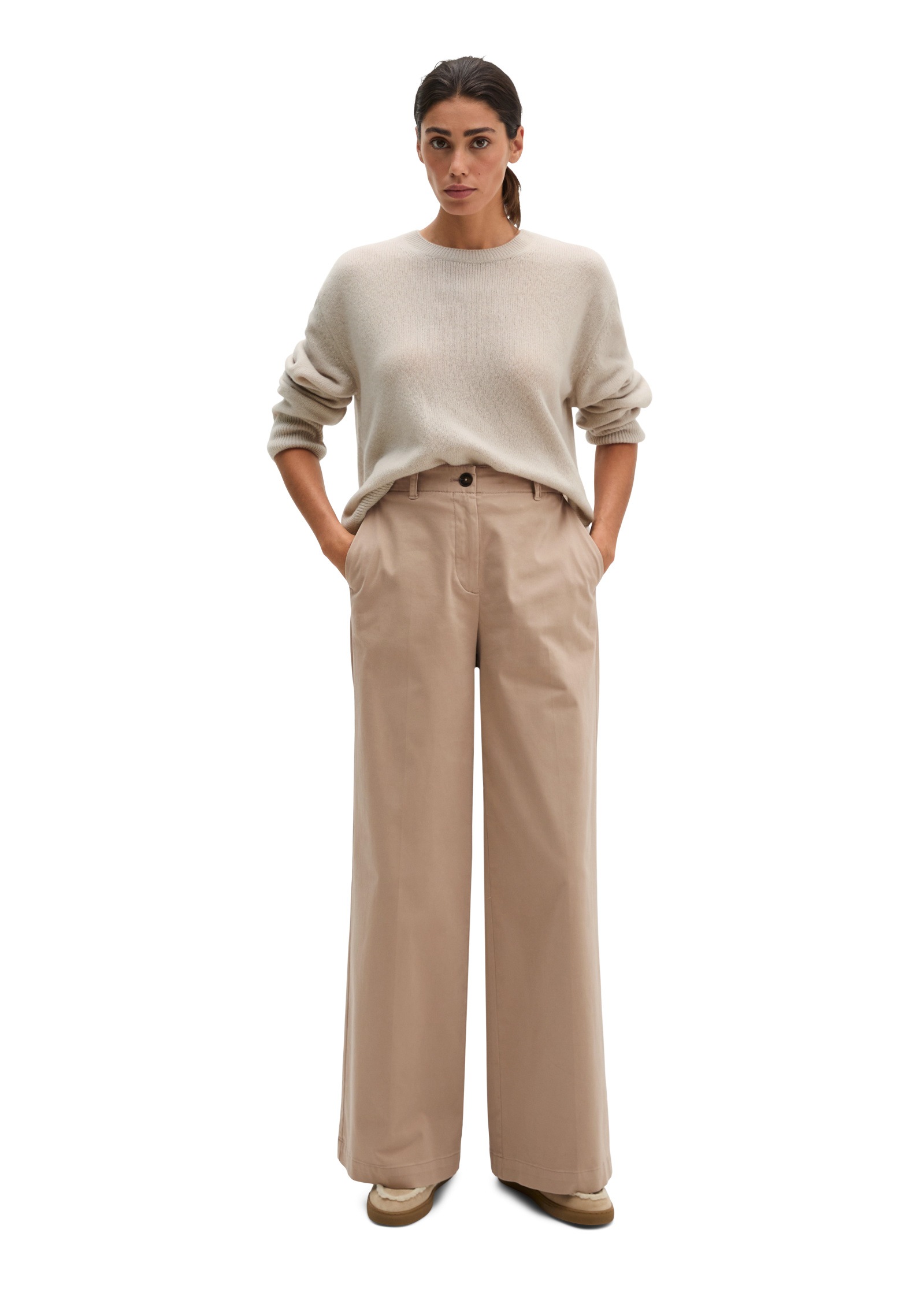 Marc O'Polo Chinohose »aus Organic Cotton-Satin-Stretch«