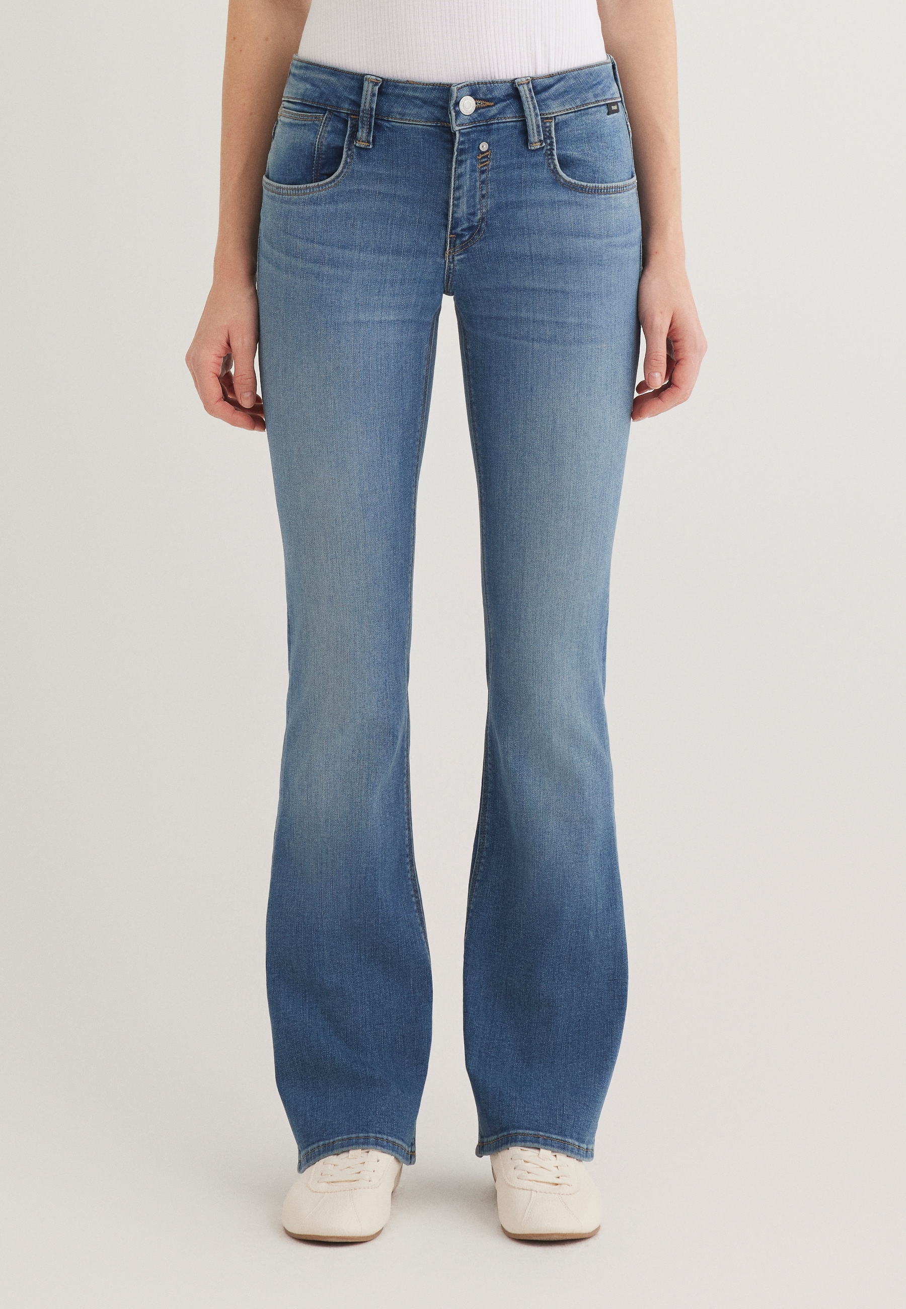 Mavi Bootcut-Jeans »BELLA MID-RISE«, Bootcut Jeans