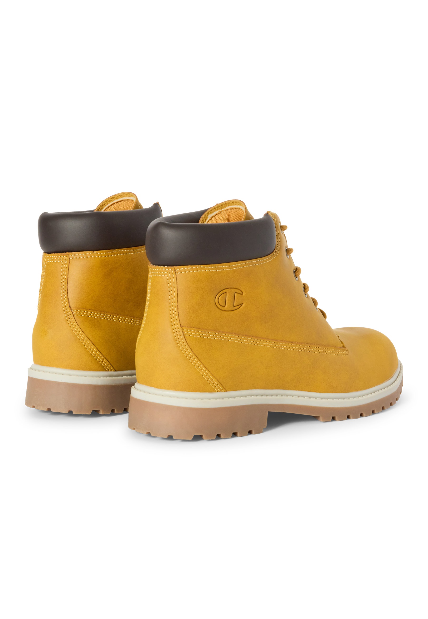 Champion Upstate 3.0 Lace-Up Boots Yellow Synthetic Size 42 3