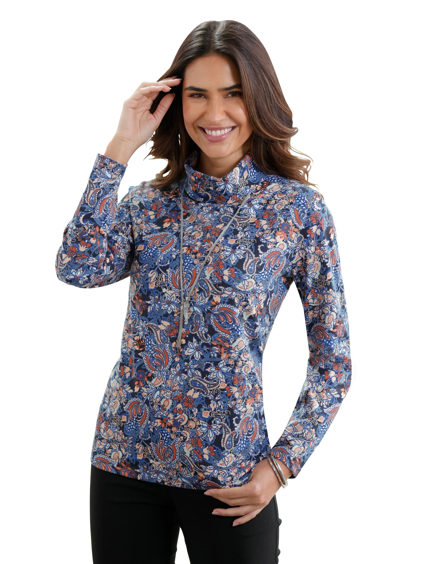 Classic Basics Rollkragenshirt »Rollkragen-Shirt« (1 tlg.)