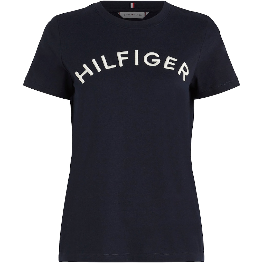 Tommy Hilfiger Rundhalsshirt »REG HILFIGER VARSITY EMB C-NK SS«